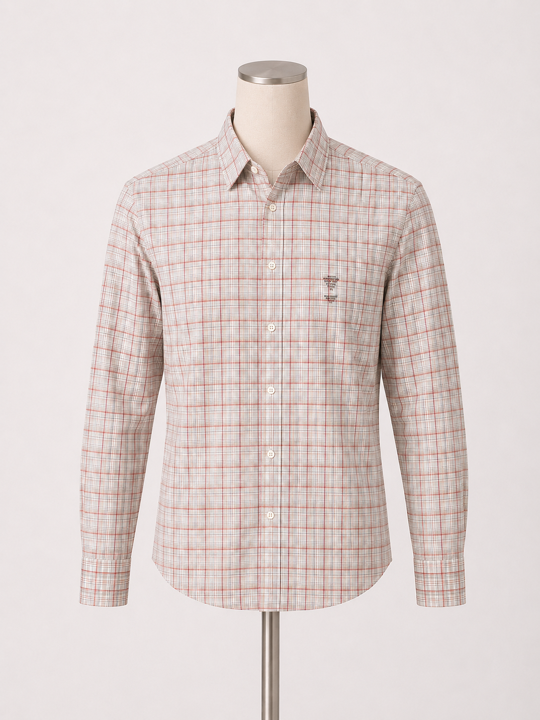 Camisa Manga Larga Calvin Klein A Cuadros