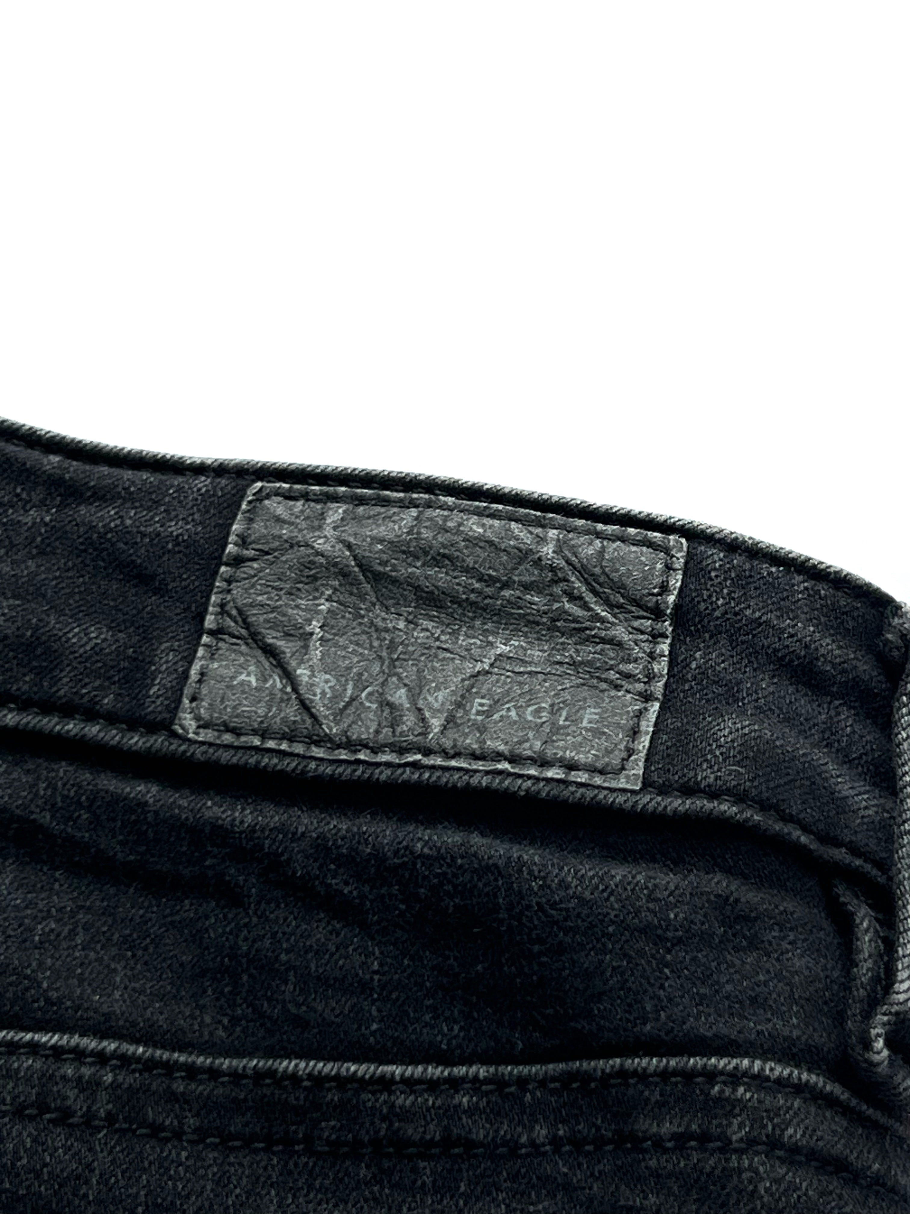 Jean American Eagle Dream Stretch Negro grisáceo