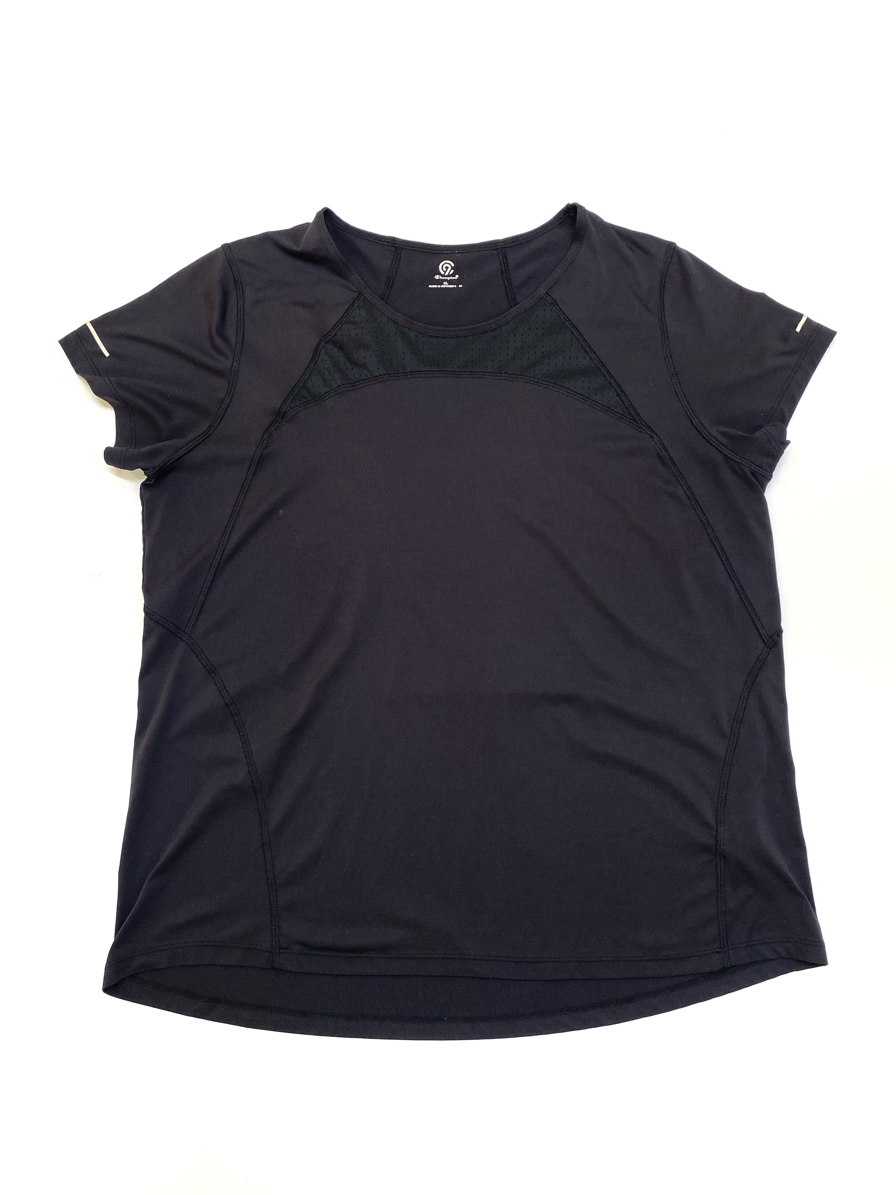 Camiseta Champion Deportiva negra