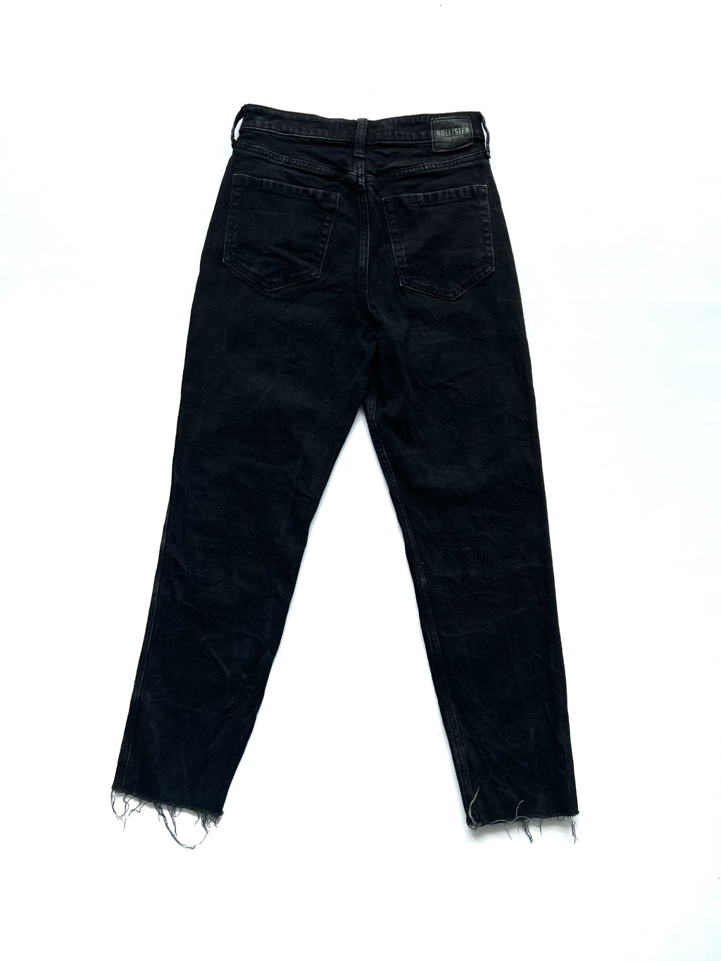 Jean Negro Hollister Ultra High-Rise Mom