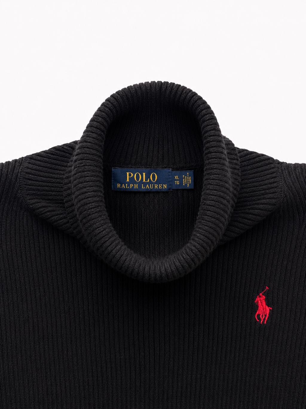 Buso Polo Ralph Lauren Ribbed Turtleneck