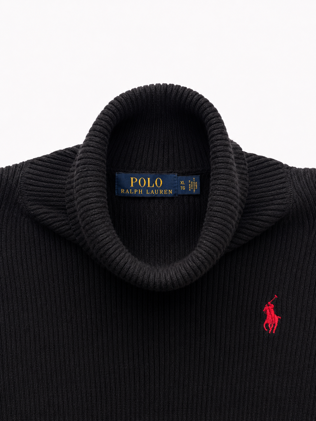 Buso Polo Ralph Lauren Ribbed Turtleneck