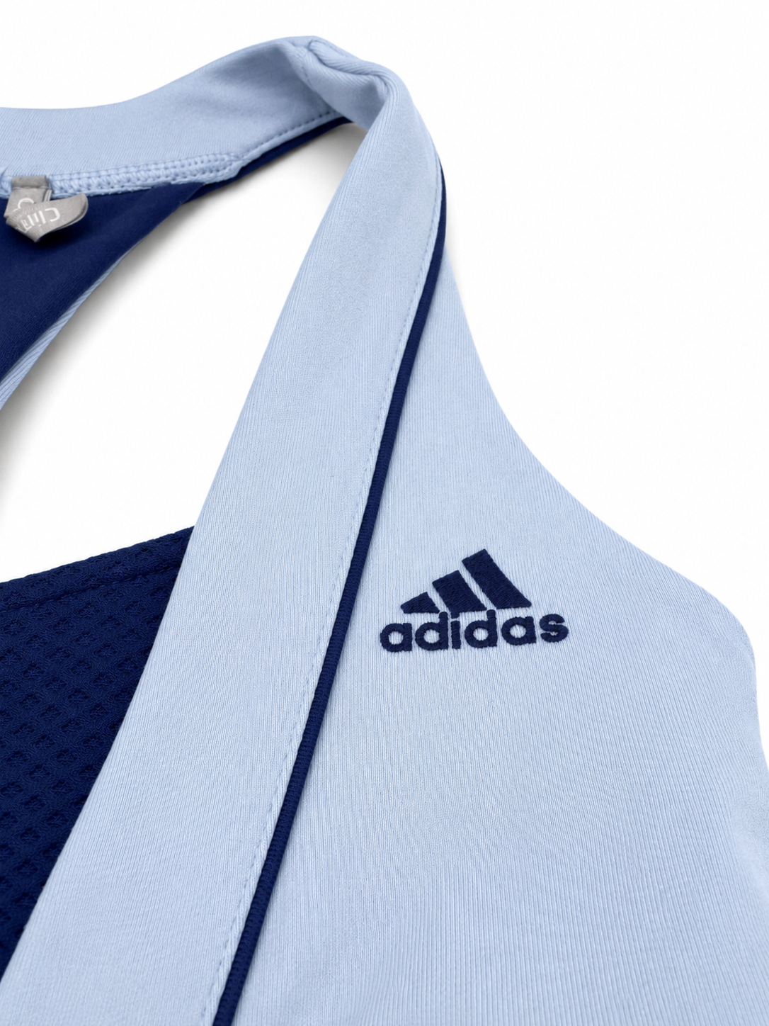 Camiseta Deportiva Adidas Doble Faz — Azul