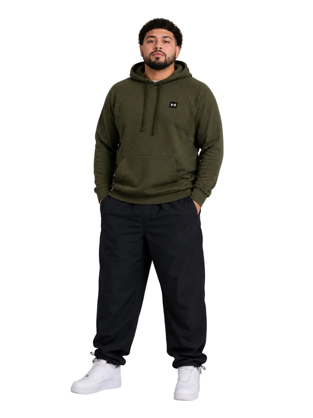 Buso Under Armour Rival Fleece — Verde Oliva