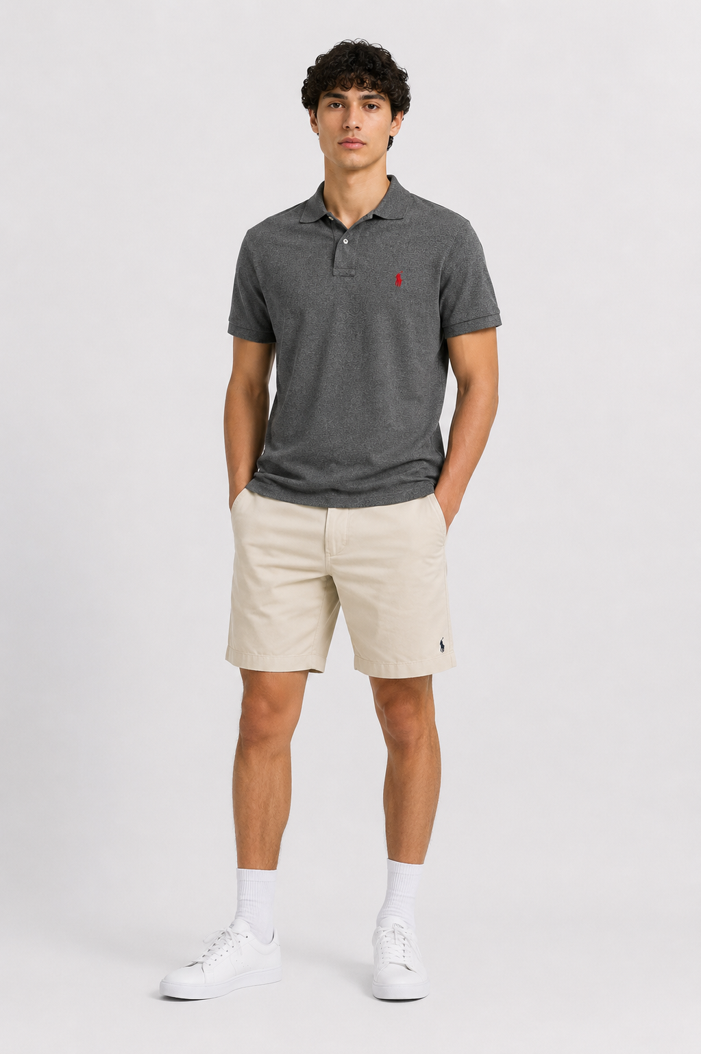 Polo Ralph Lauren Classic Fit Gris