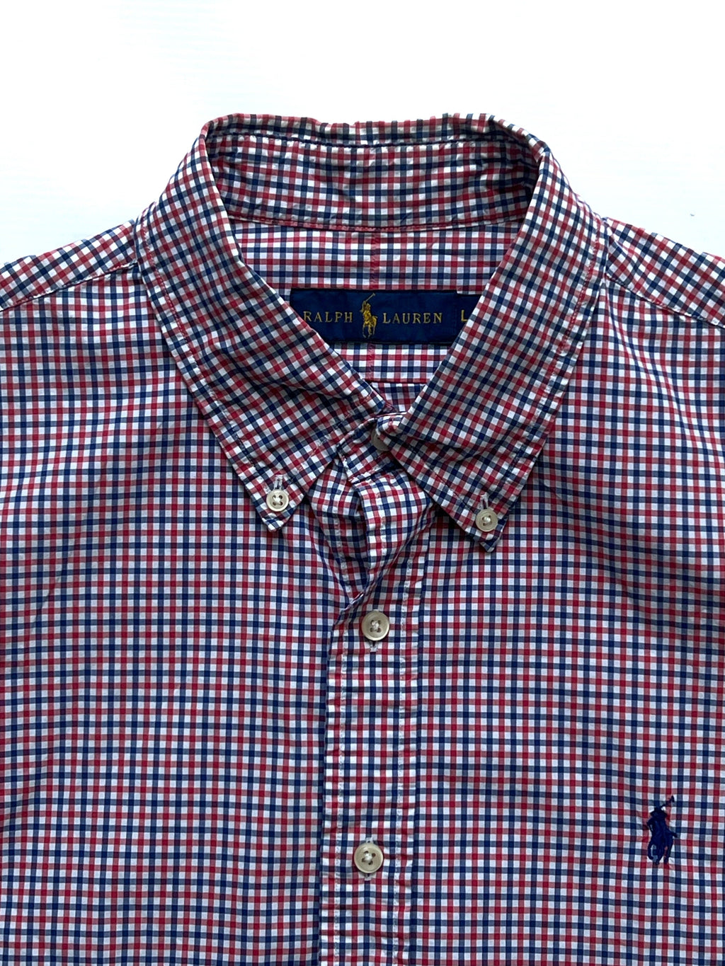 Camisa Manga Corta Ralph Lauren Gingham