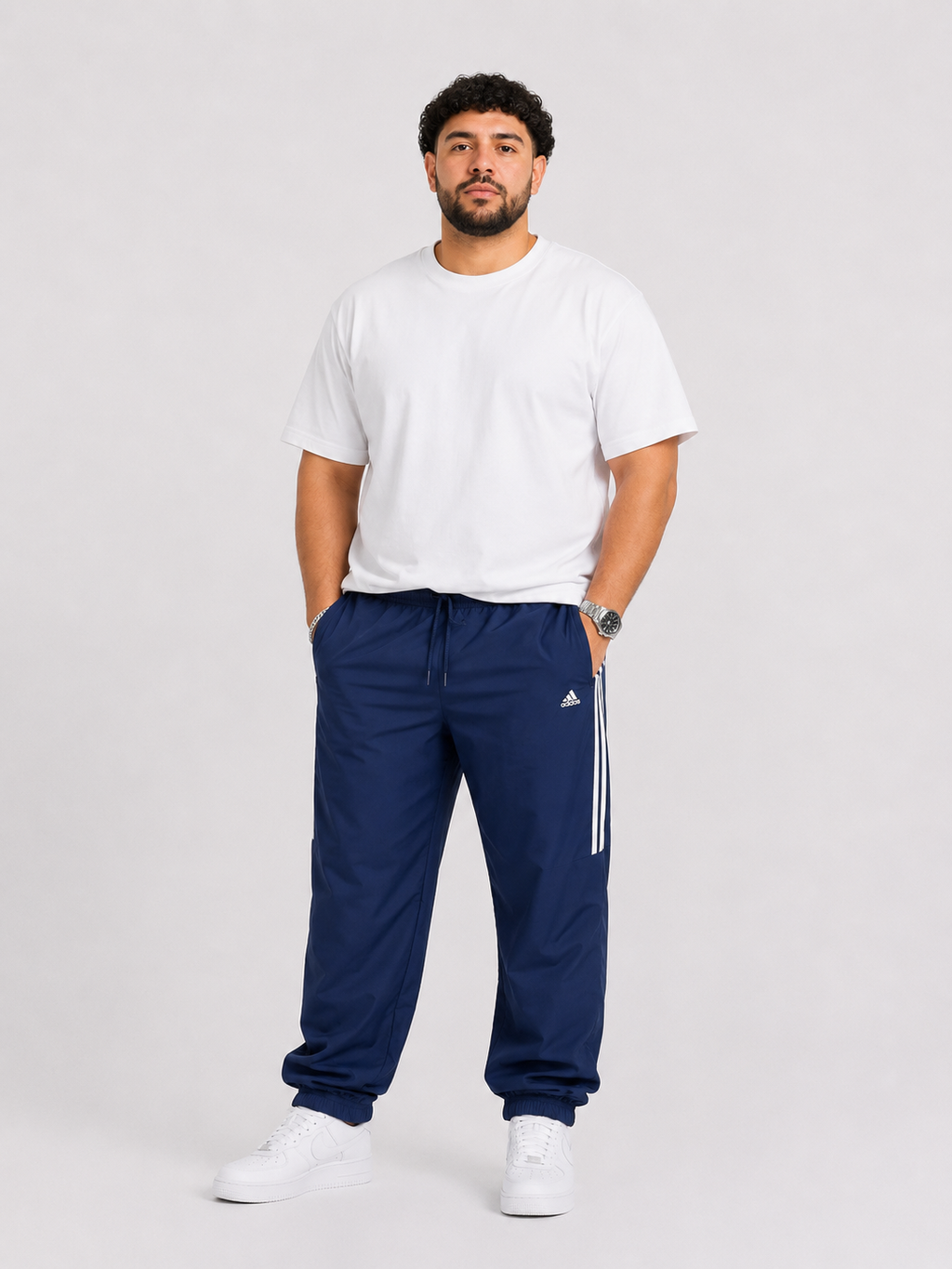 Sudadera Adidas Azul Turquí