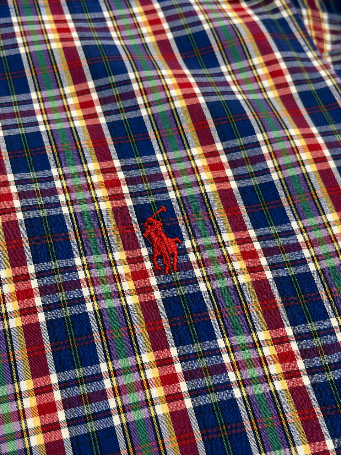Camisa Polo Ralph Lauren Cuadros