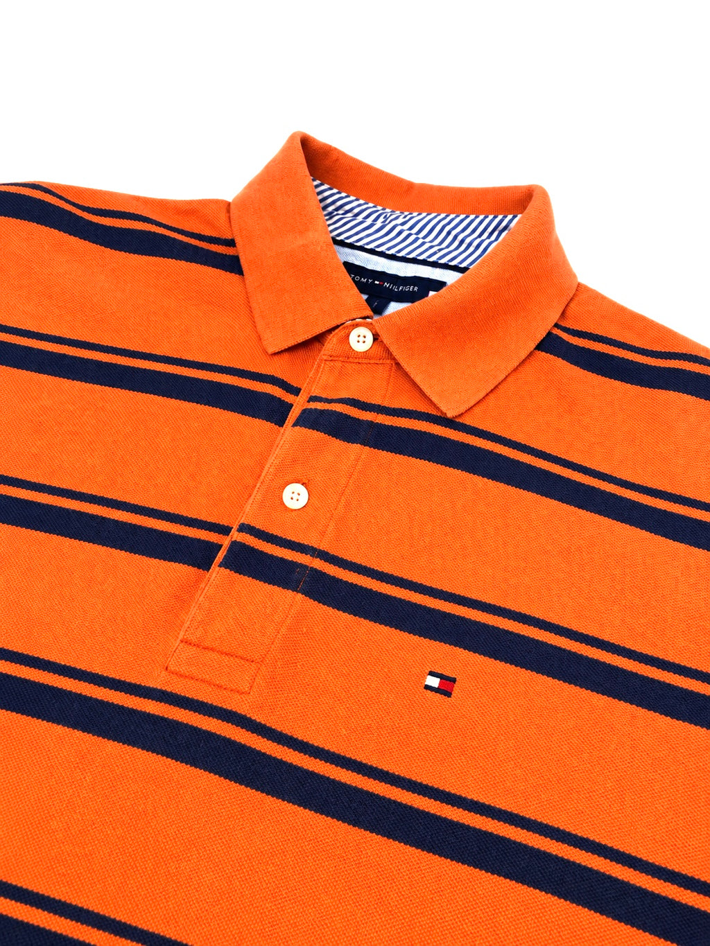 Polo Tommy Hilfiger  Rayas naranja