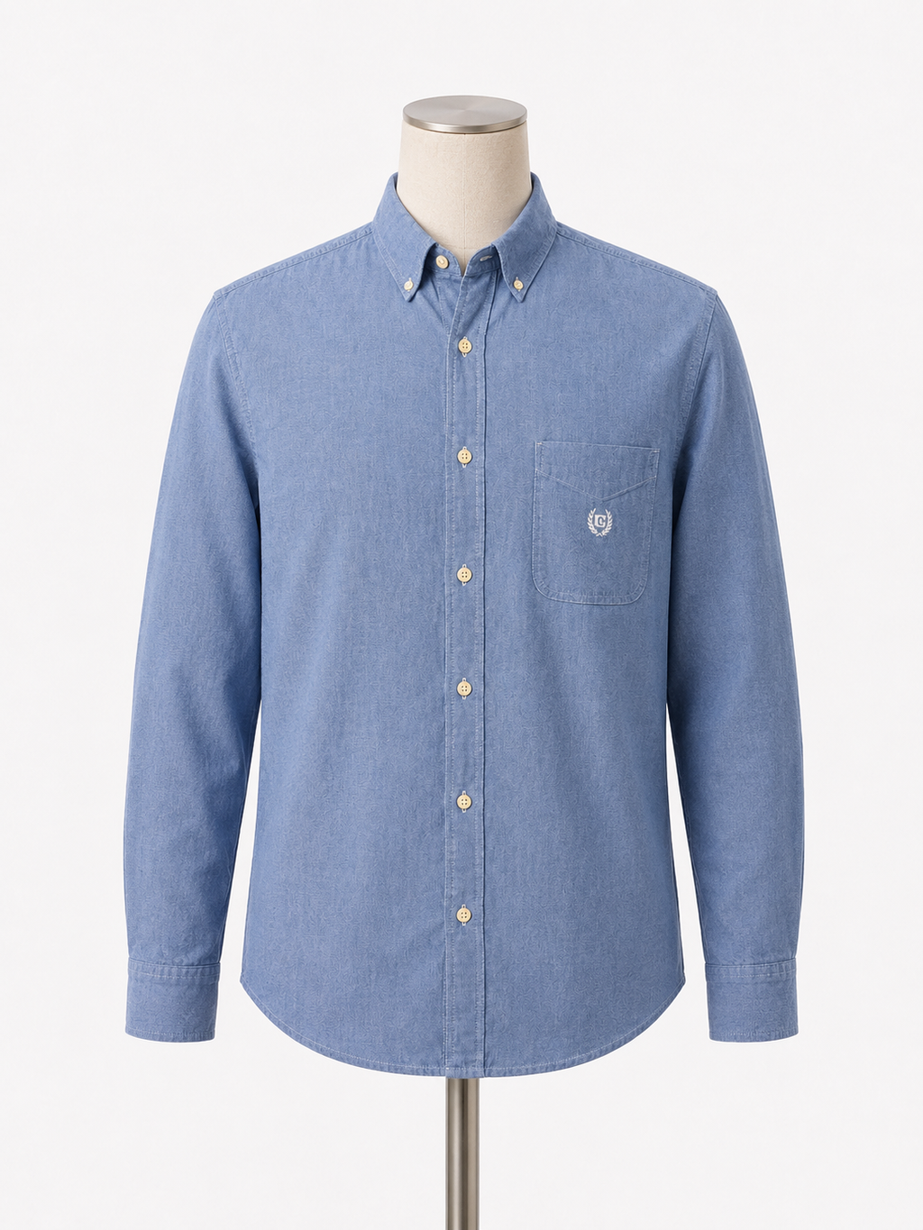 Camisa Chaps Oxford Shirt — Azul