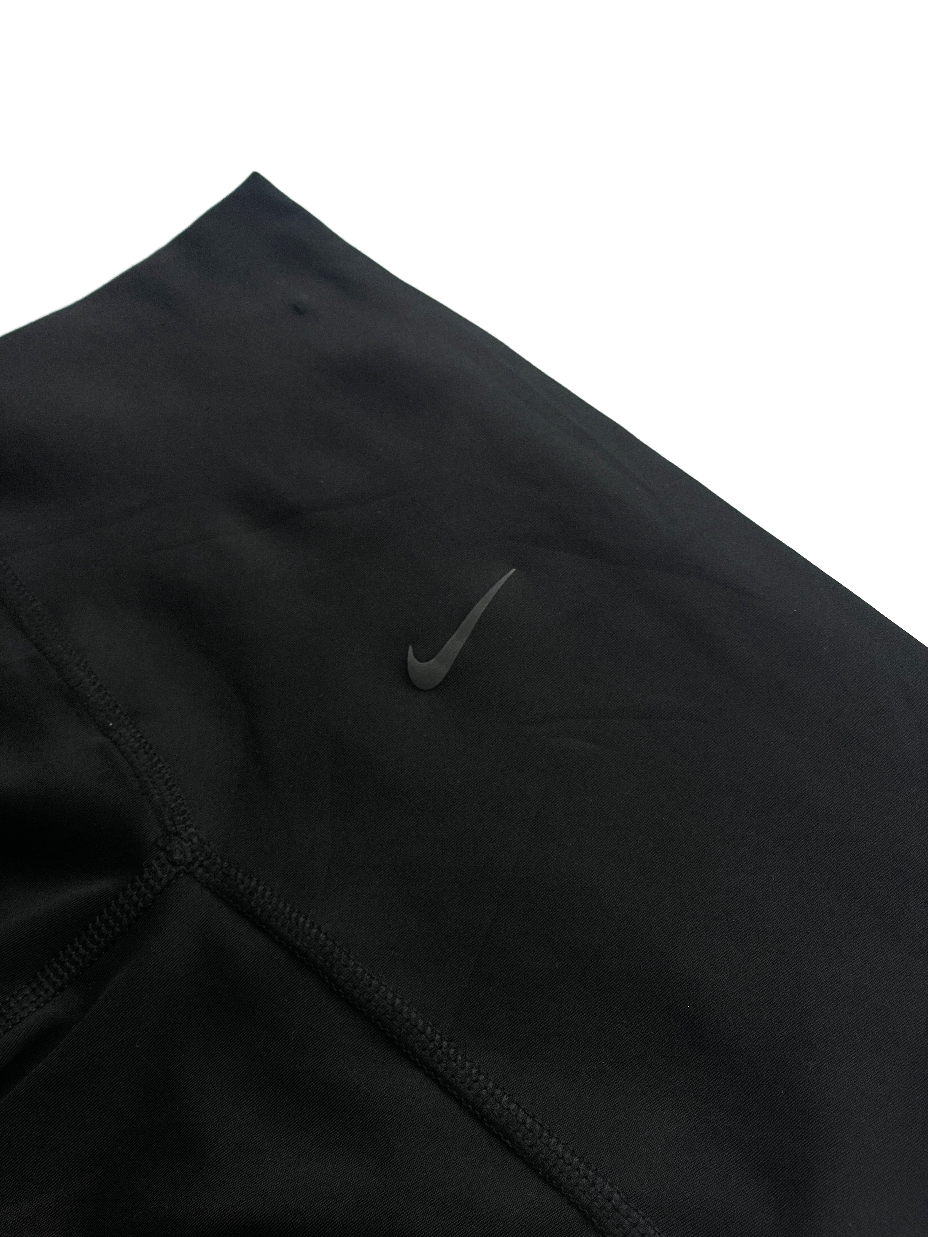 Legging Nike Yoga Negro Cintura Alta