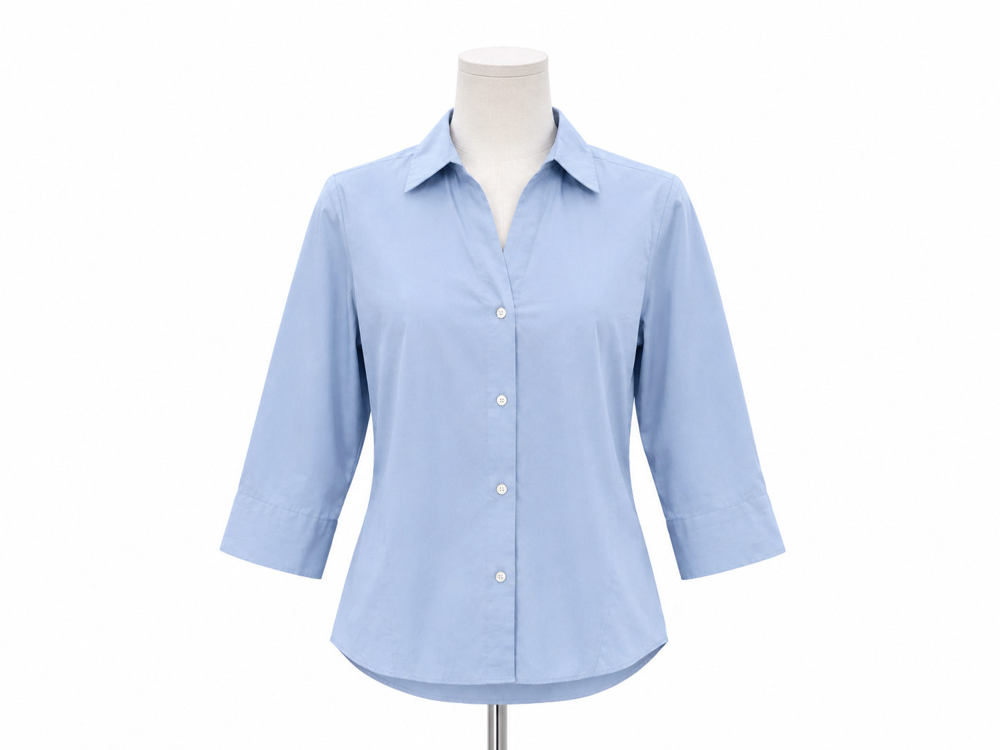 Camisa  Foxcroft Azul Cielo