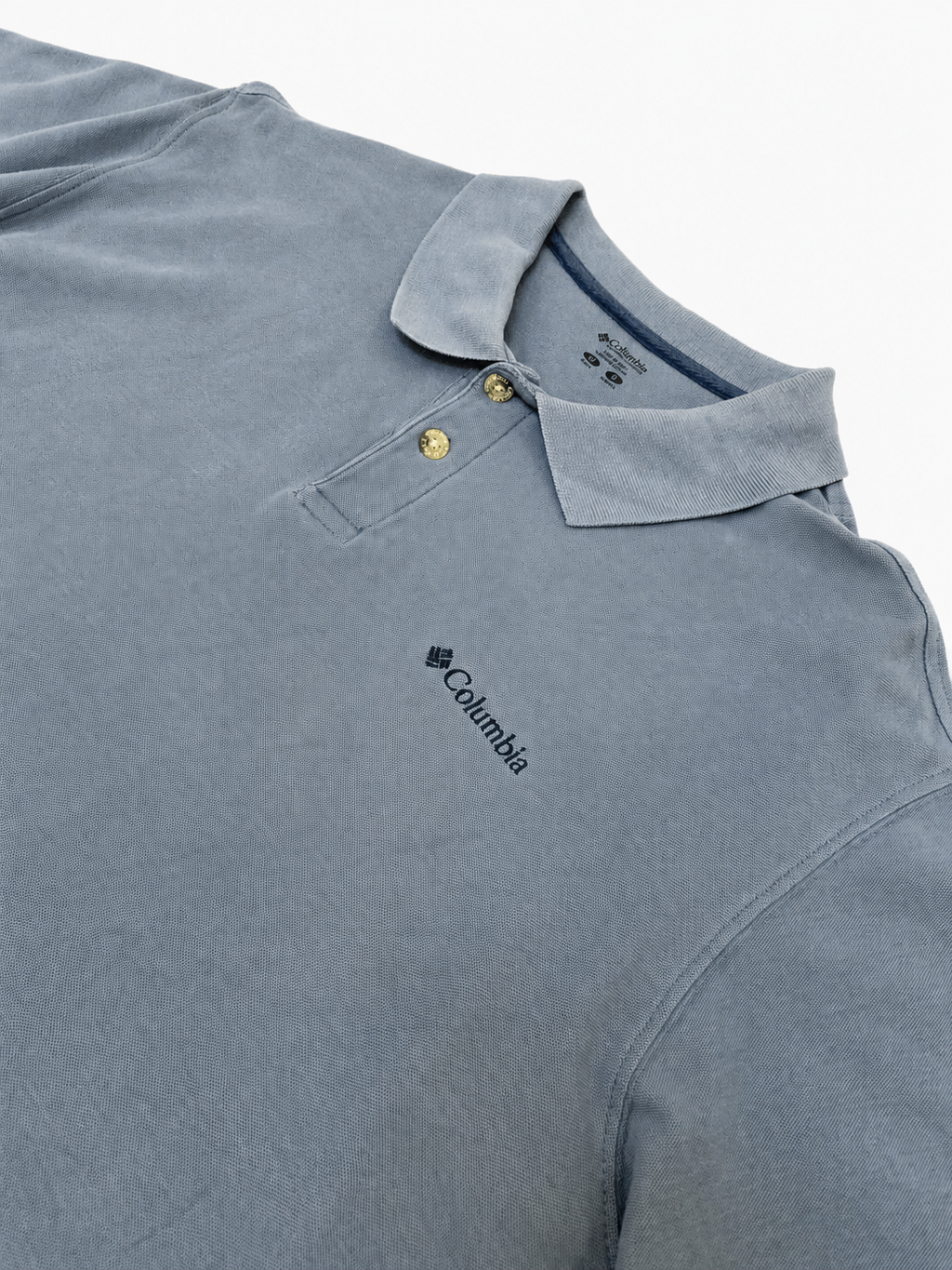 Polo Columbia  Gris Acero