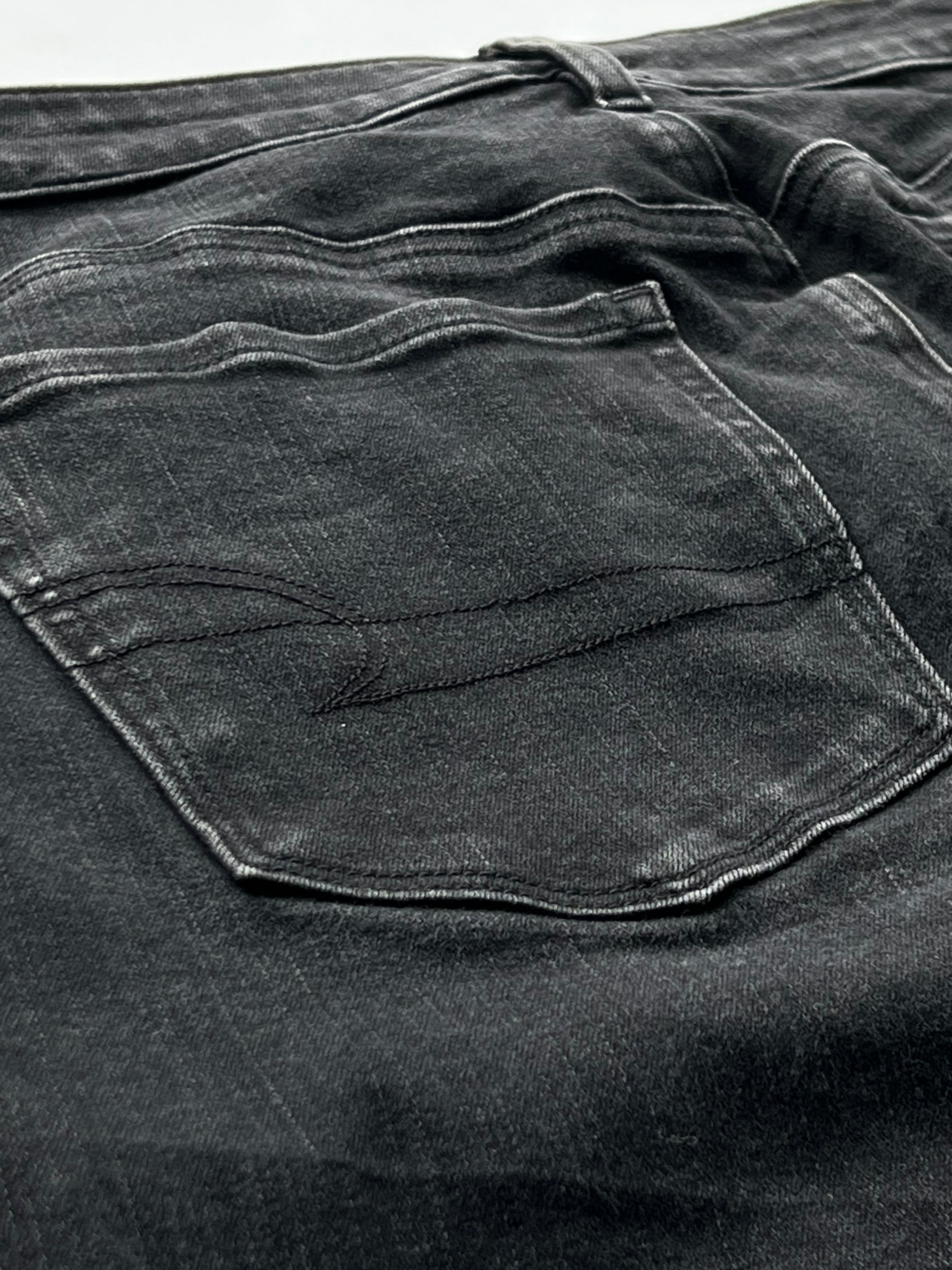 Jean American Eagle Dream Stretch Negro grisáceo