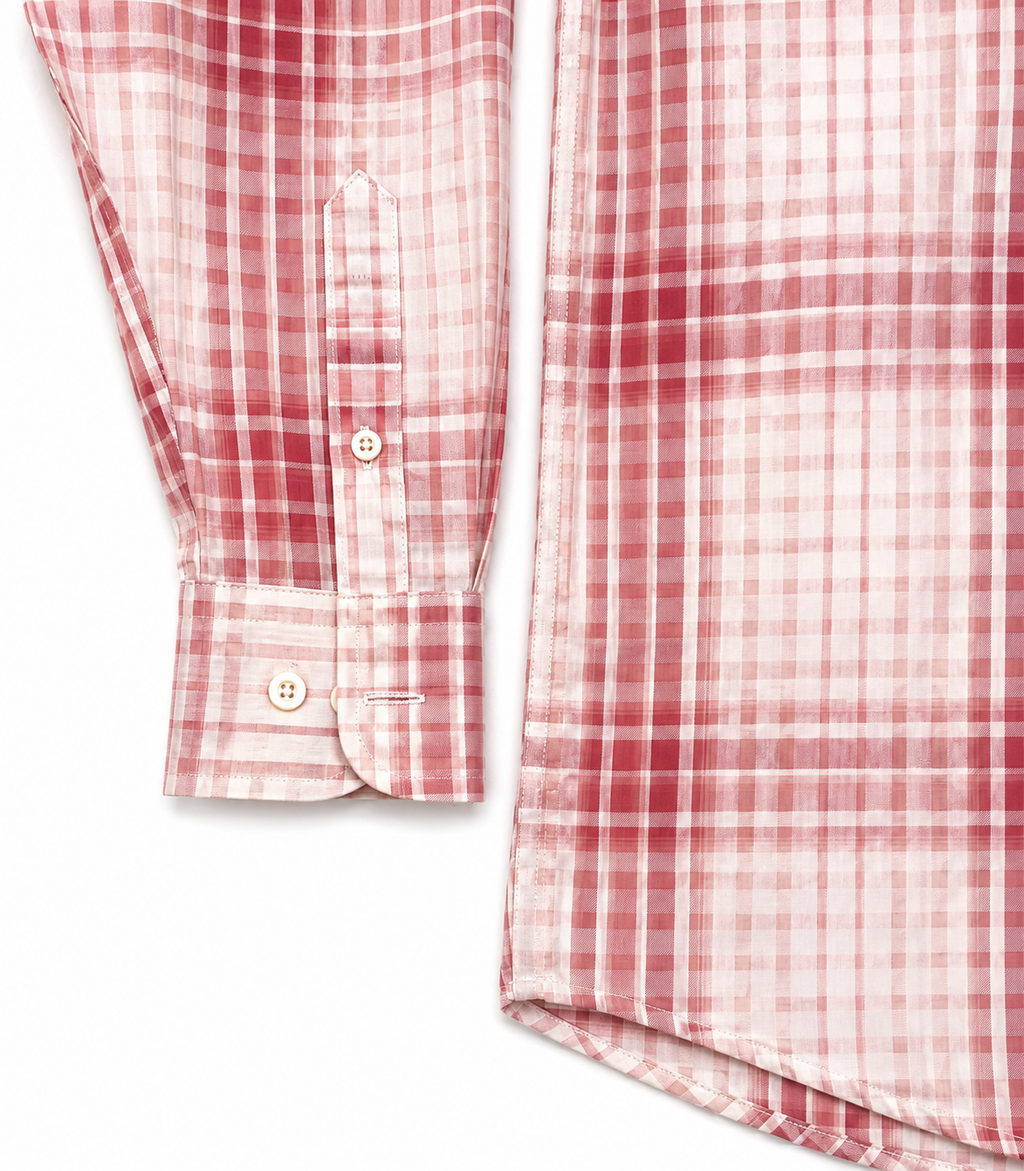 Camisa  Wrangler A Cuadros Rosa