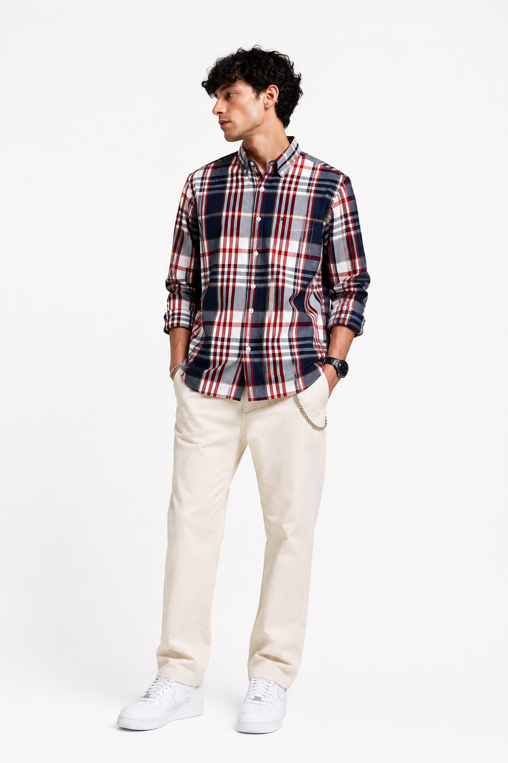 Camisa Tommy Hilfiger A Cuadros Classic Fit