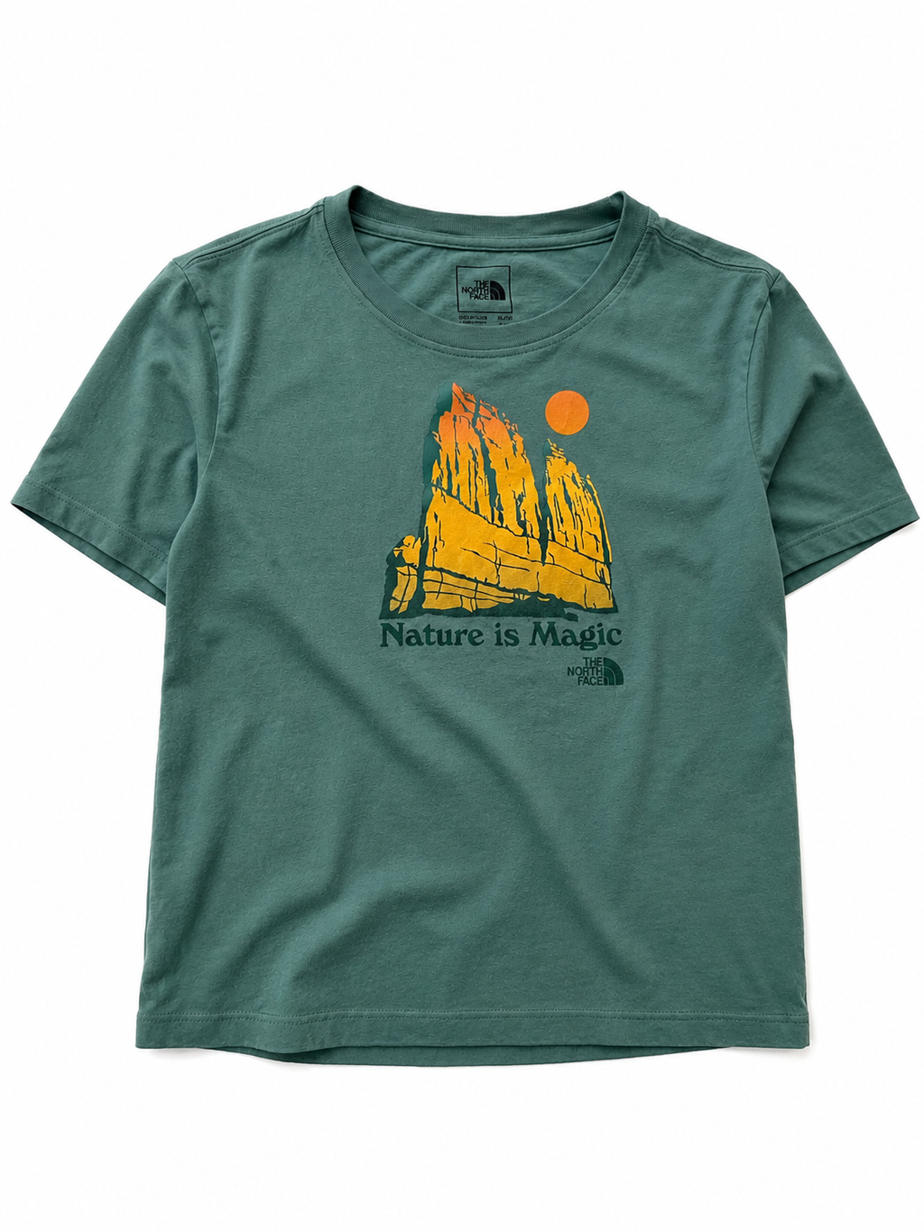 Camiseta The North Face verde