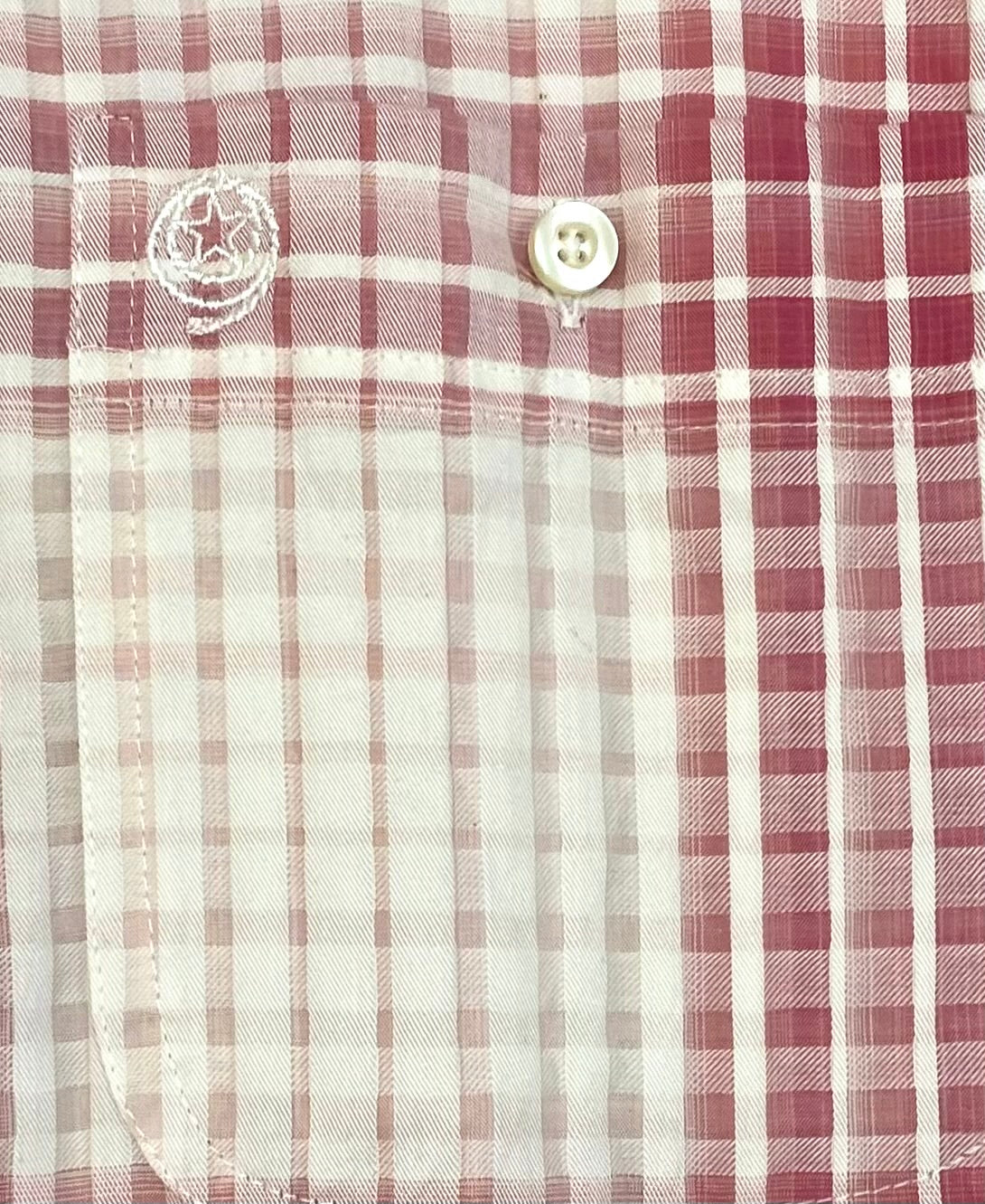 Camisa  Wrangler A Cuadros Rosa