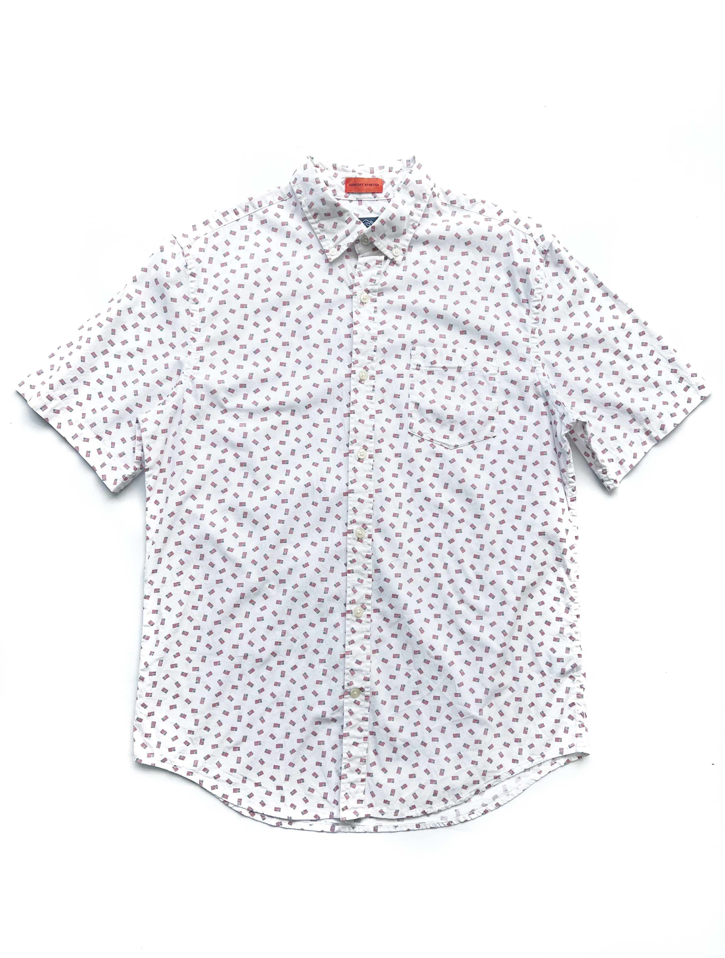 Camisa Manga Corta John's Bay Blanca