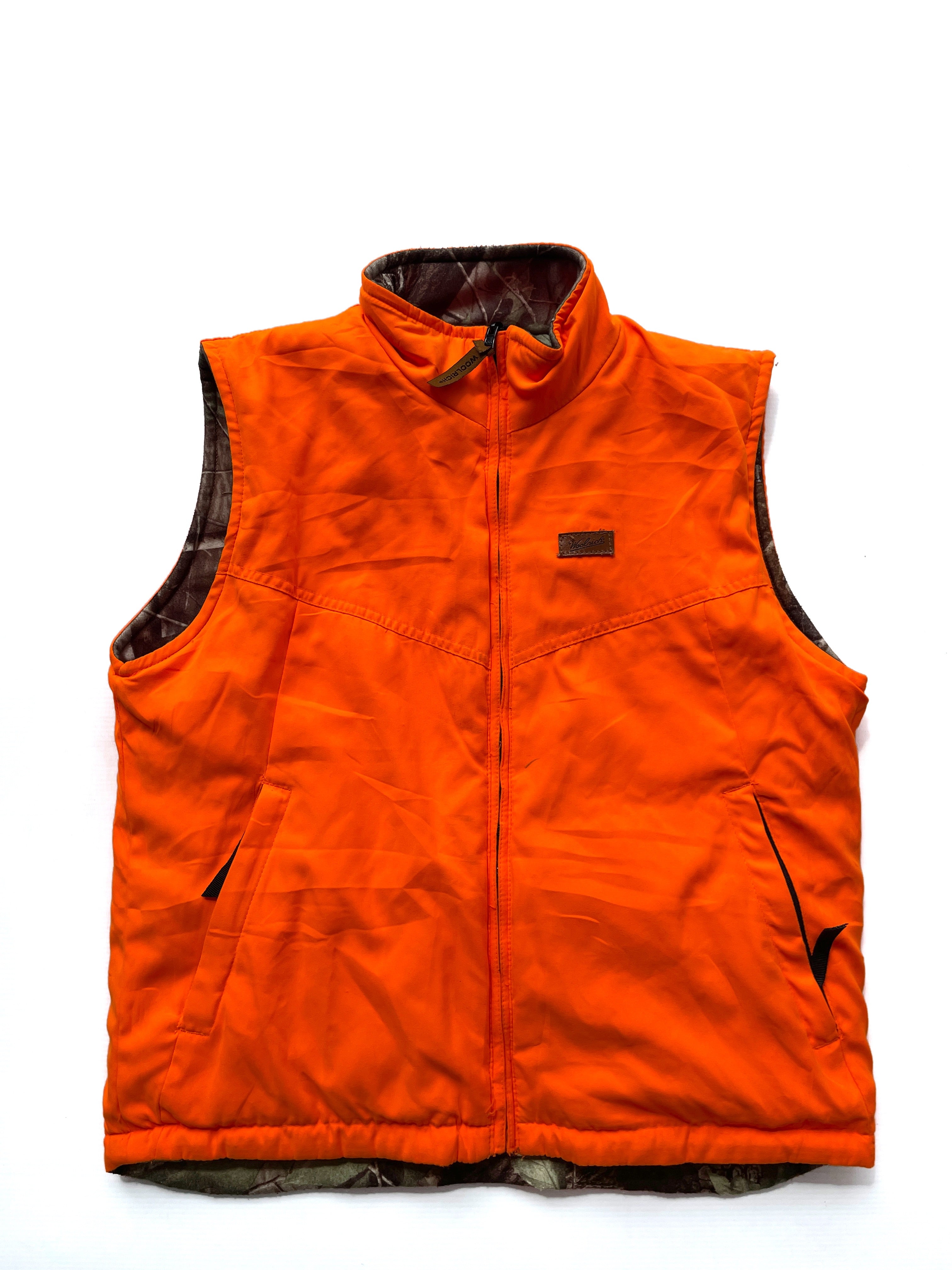 Chaleco Reversible Woolrich Naranja / Camuflado