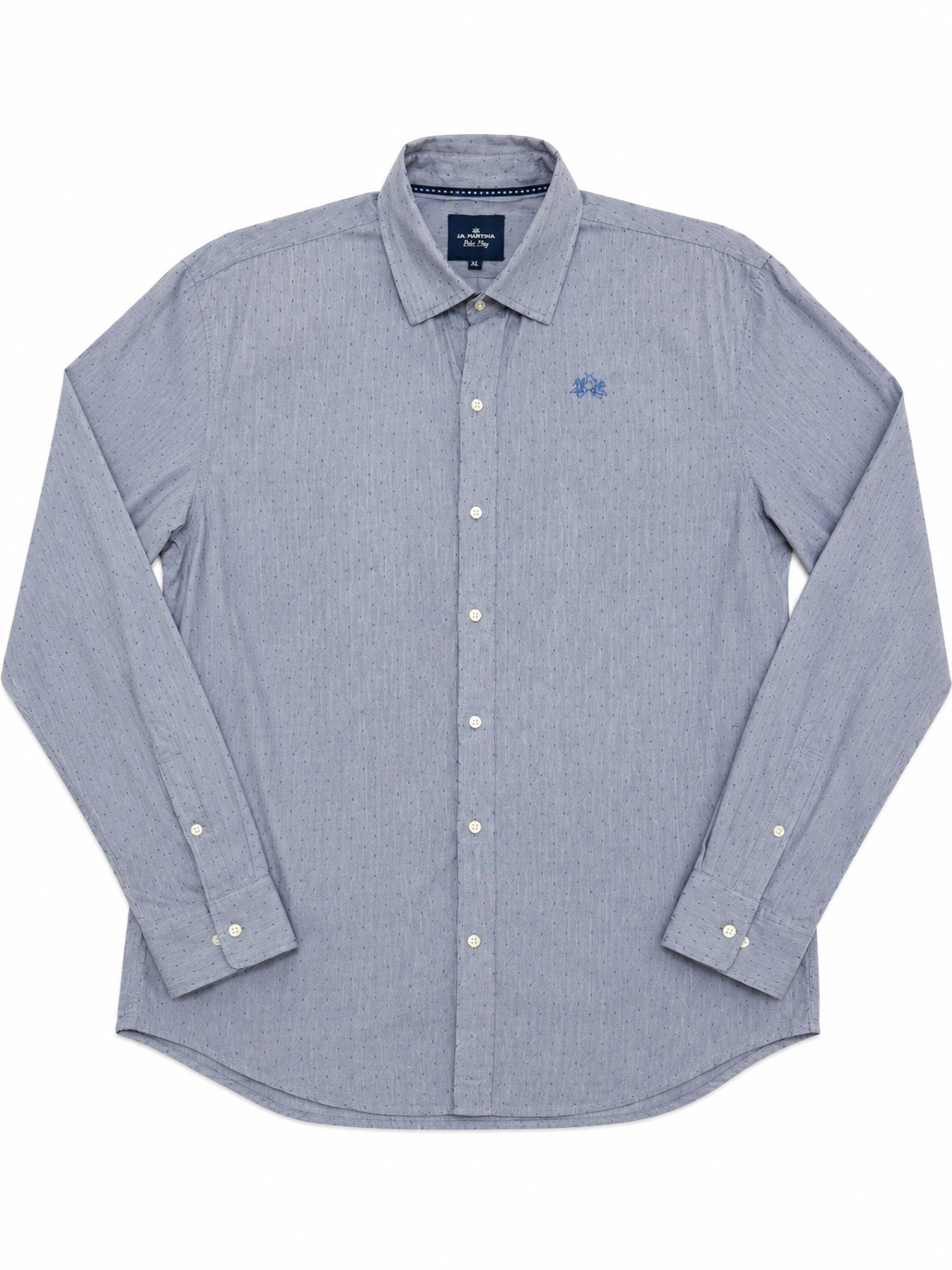 Camisa La Martina Blue Tag
