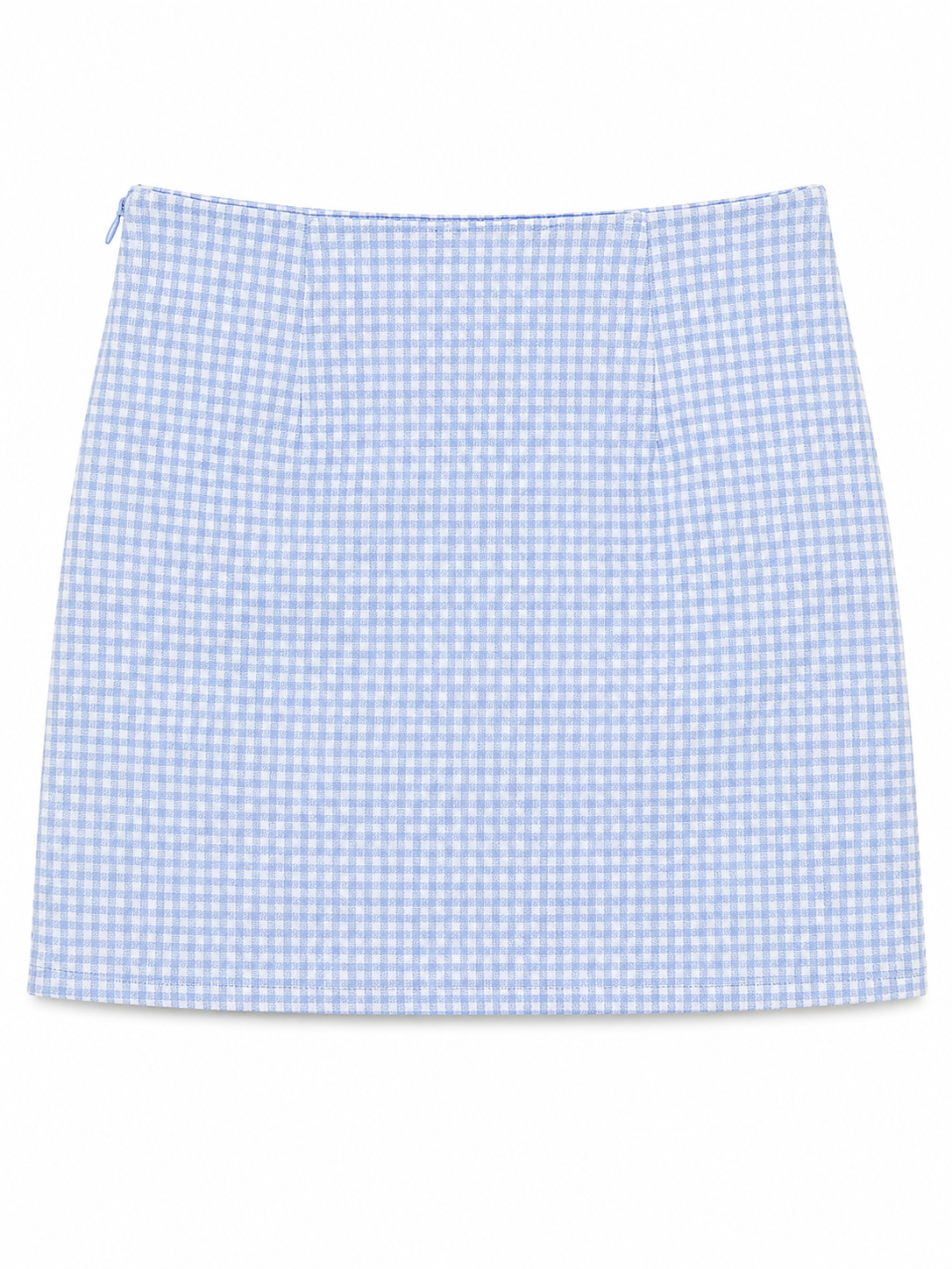Falda FOREVER 21  Cuadros Azul
