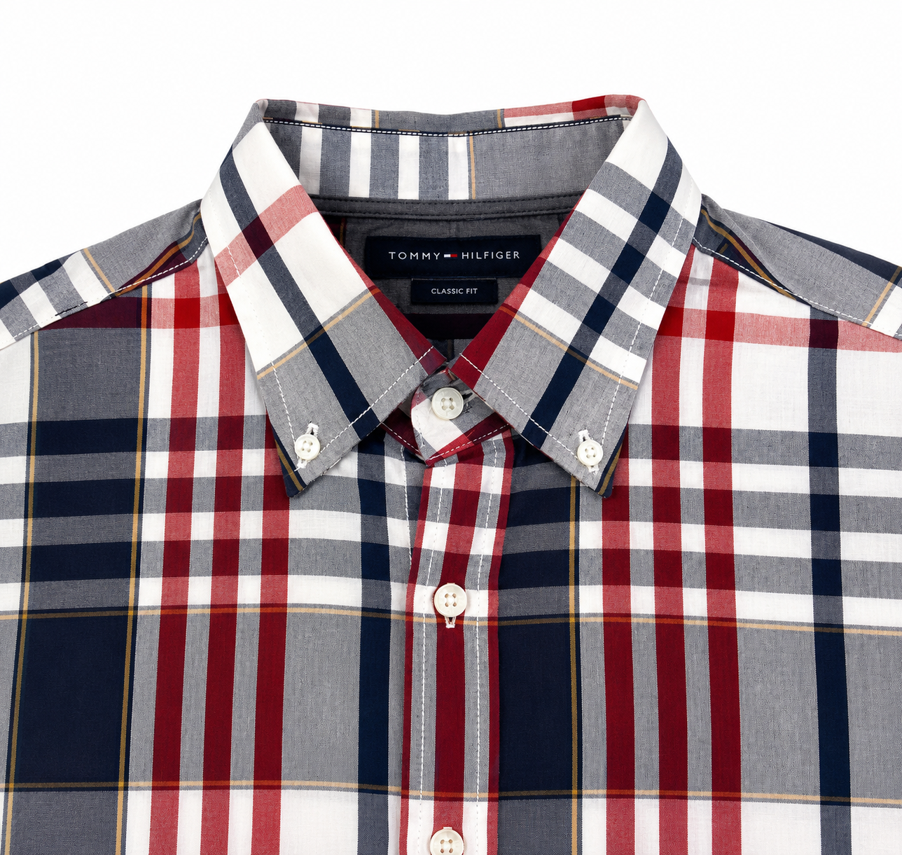 Camisa Tommy Hilfiger A Cuadros Classic Fit