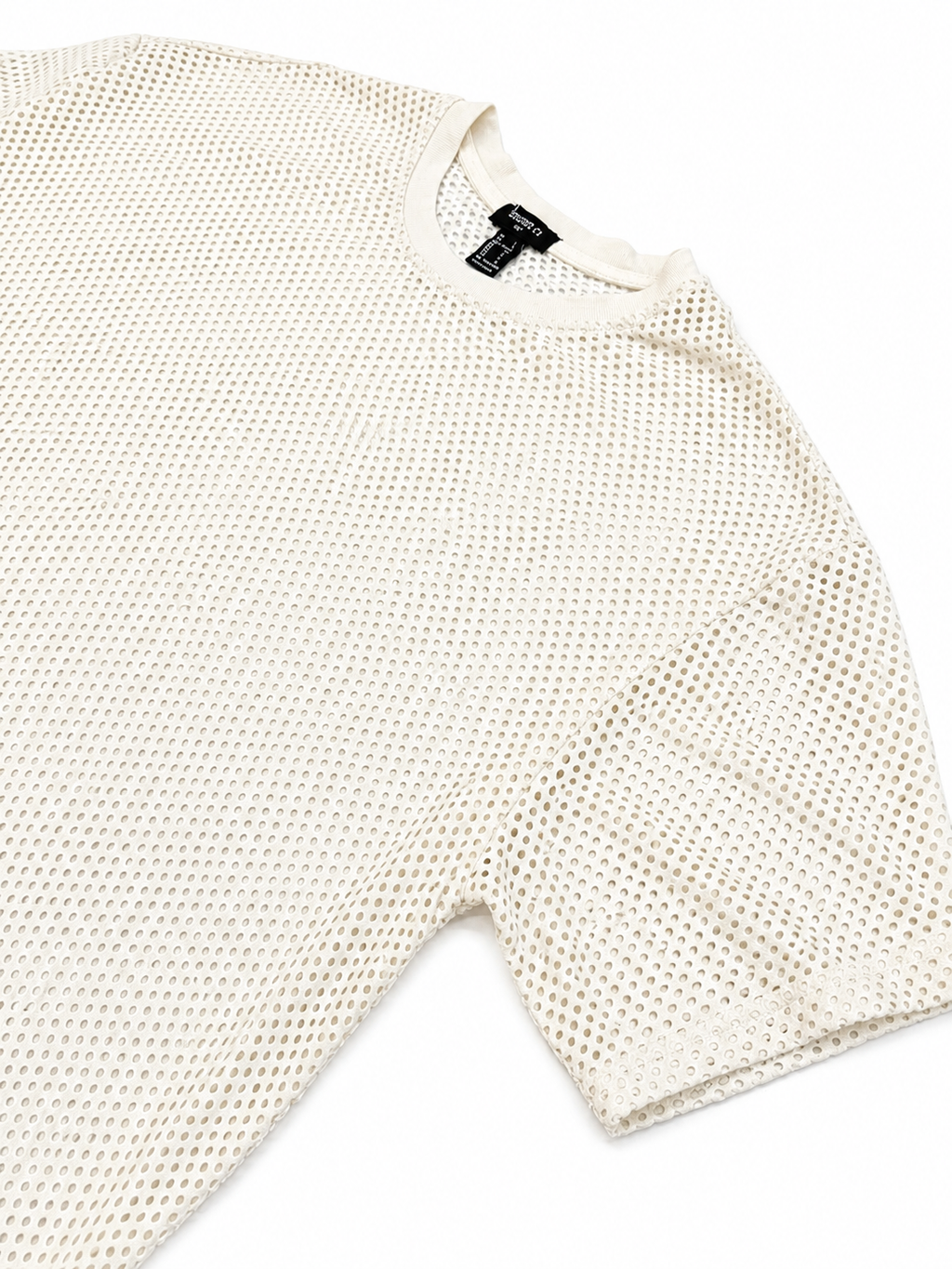 Camiseta Forever 21 Blanco Hueso