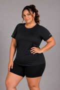 Camiseta Champion  Negra