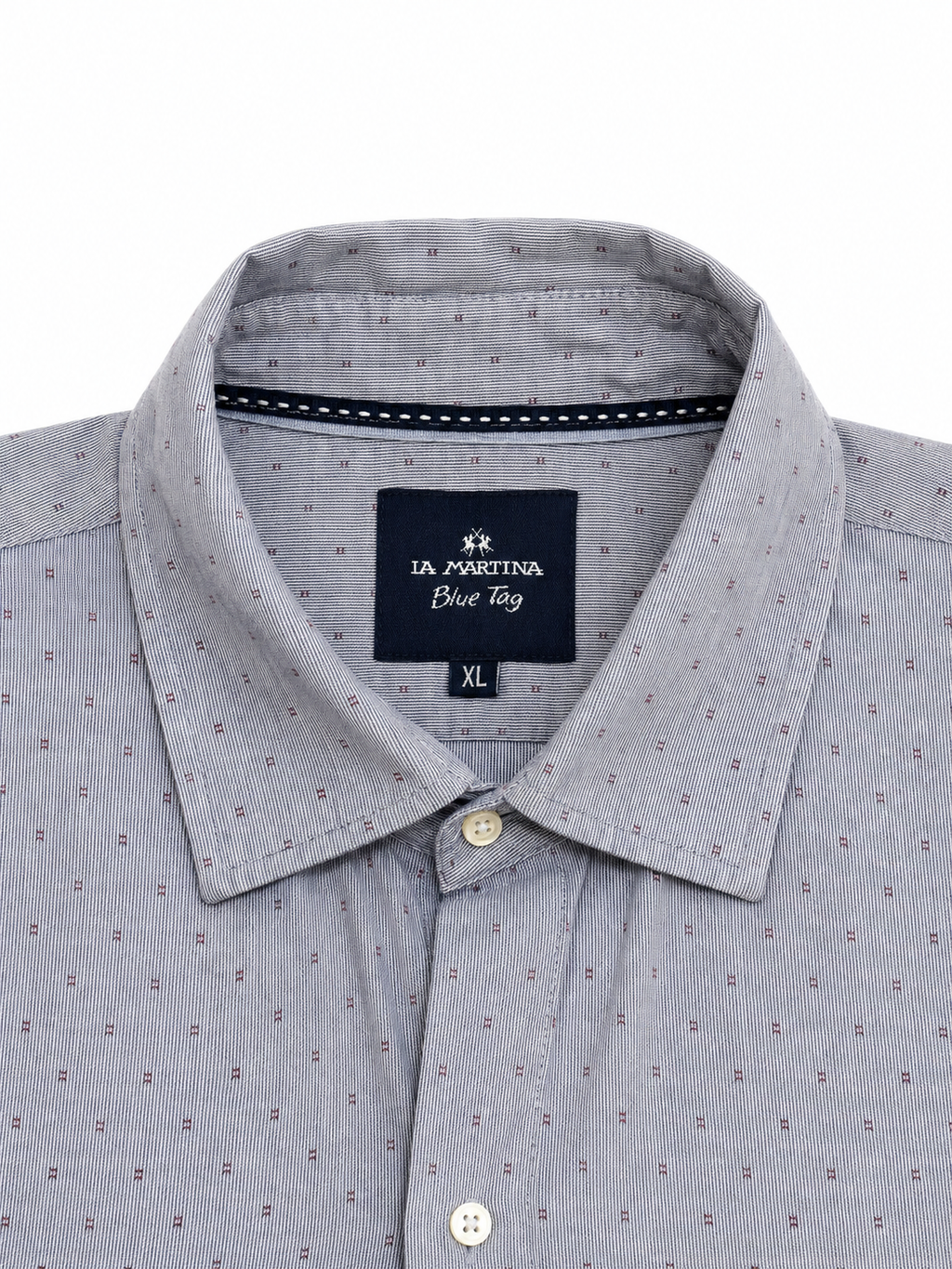 Camisa La Martina Blue Tag