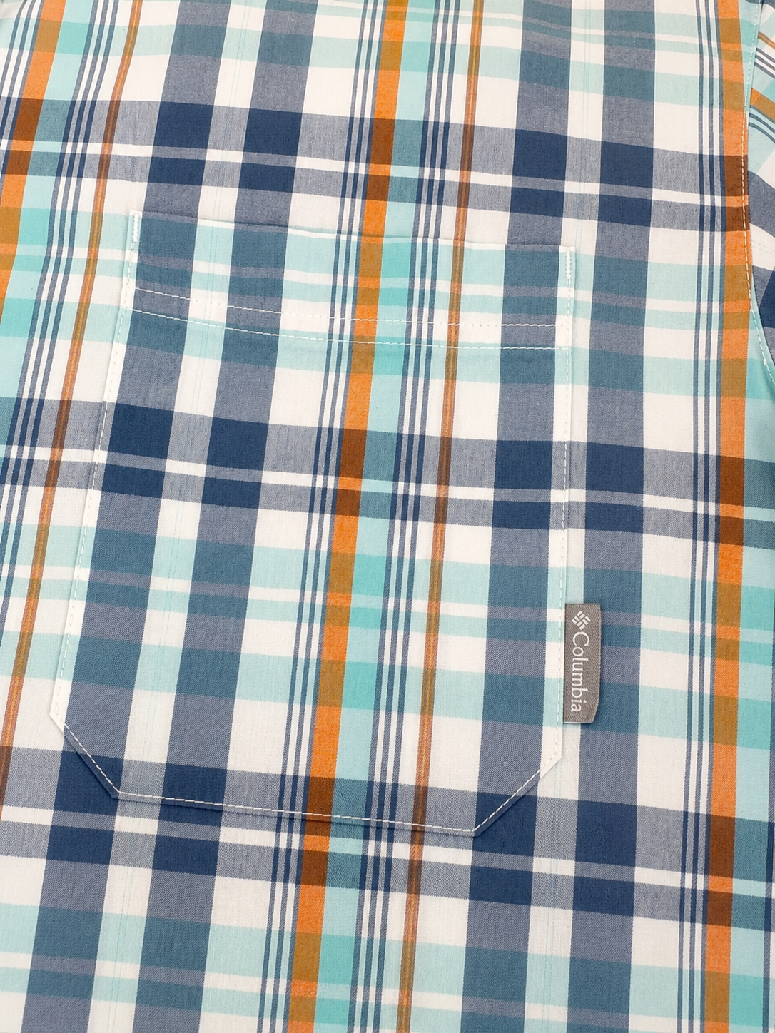 Camisa Columbia Cuadros Verde Manzana