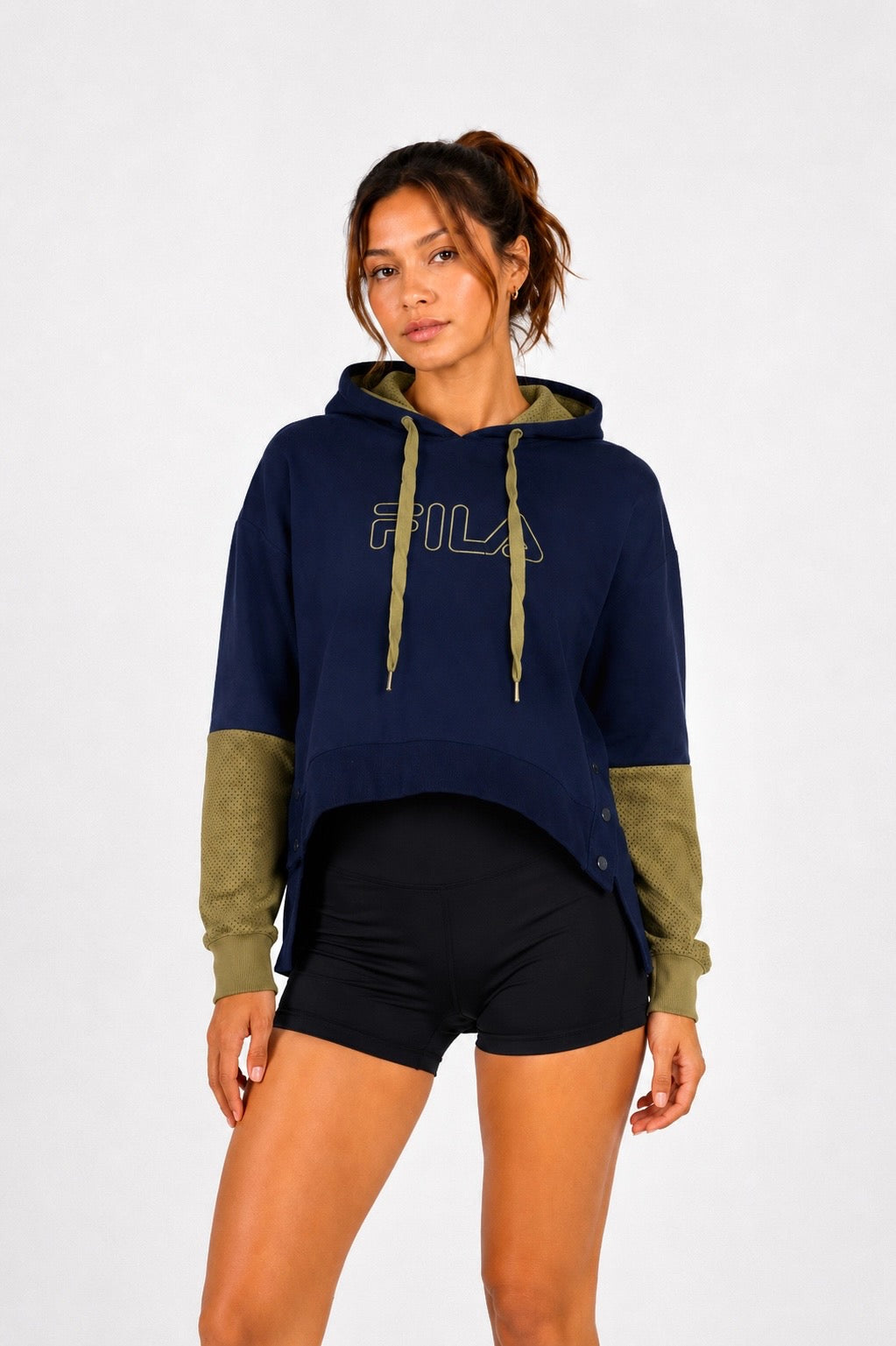 Buzo Fila Bicolor Navy/Olive