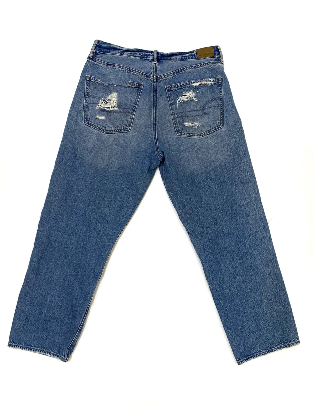 Jean American Eagle Destroyed azul