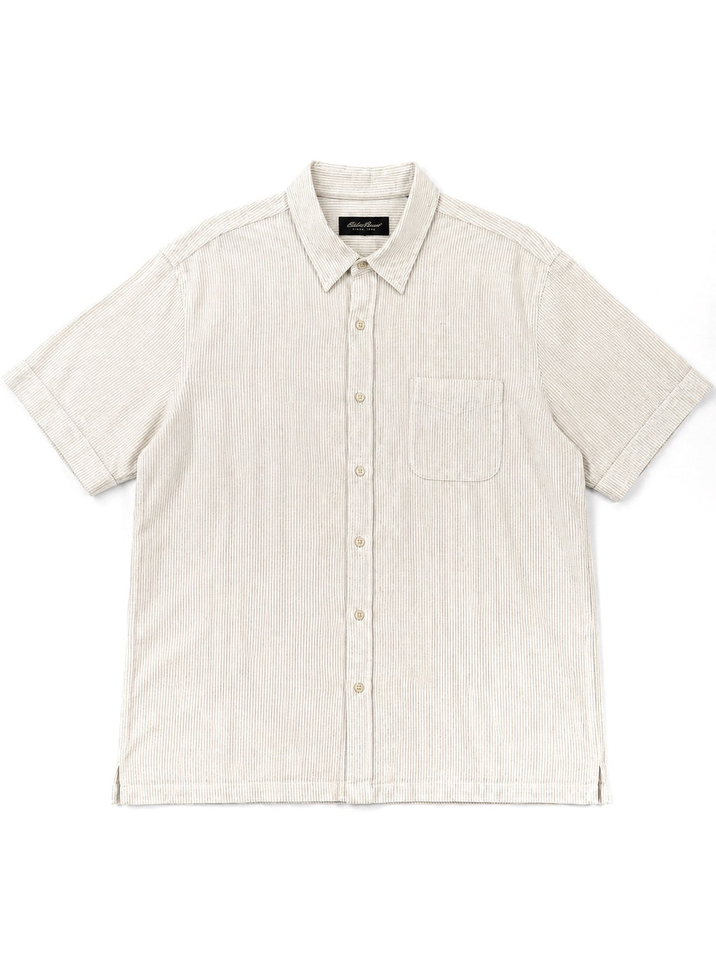 Camisa Tasso Elba Rayas Beige
