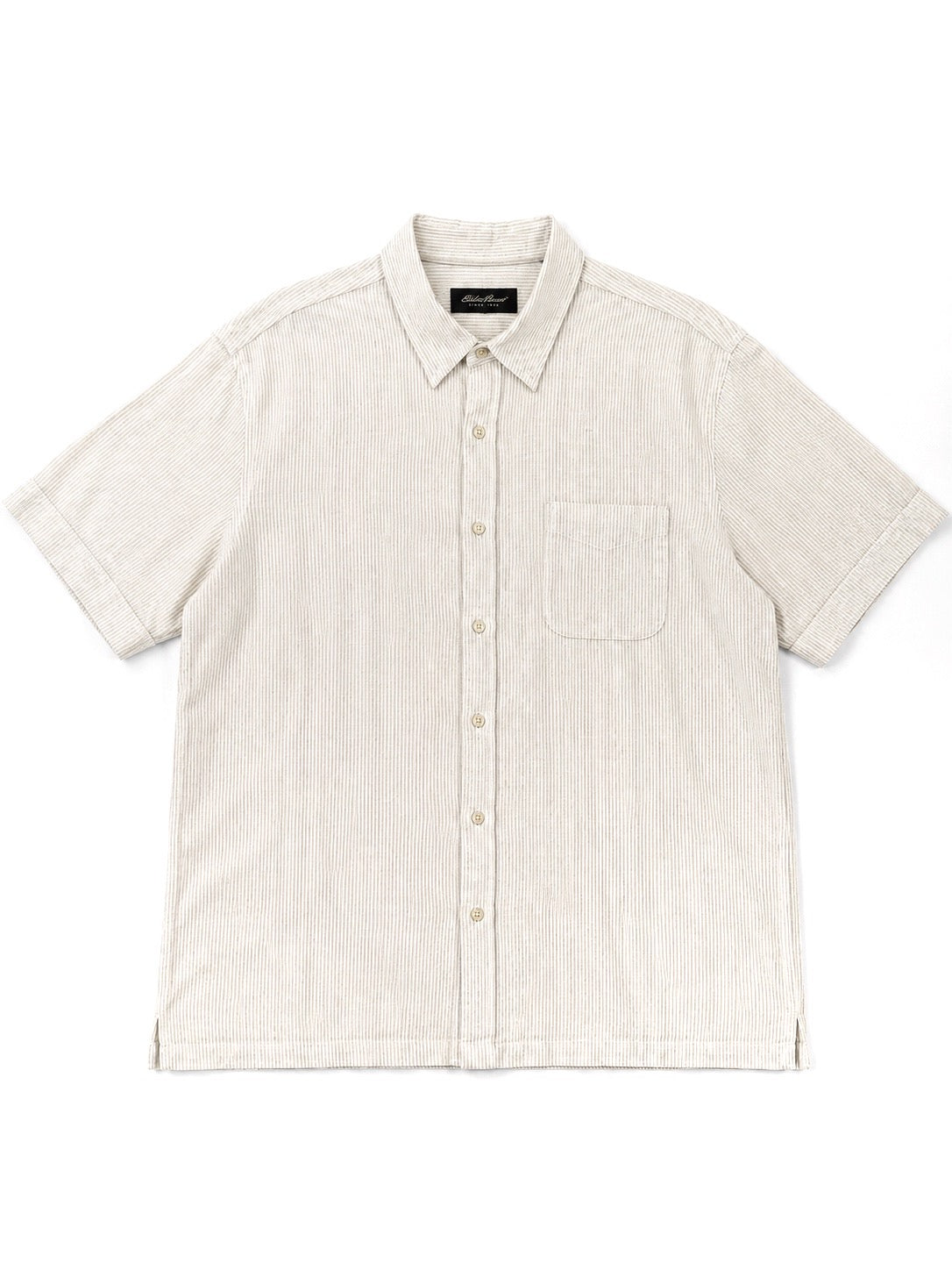 Camisa Tasso Elba Rayas Beige