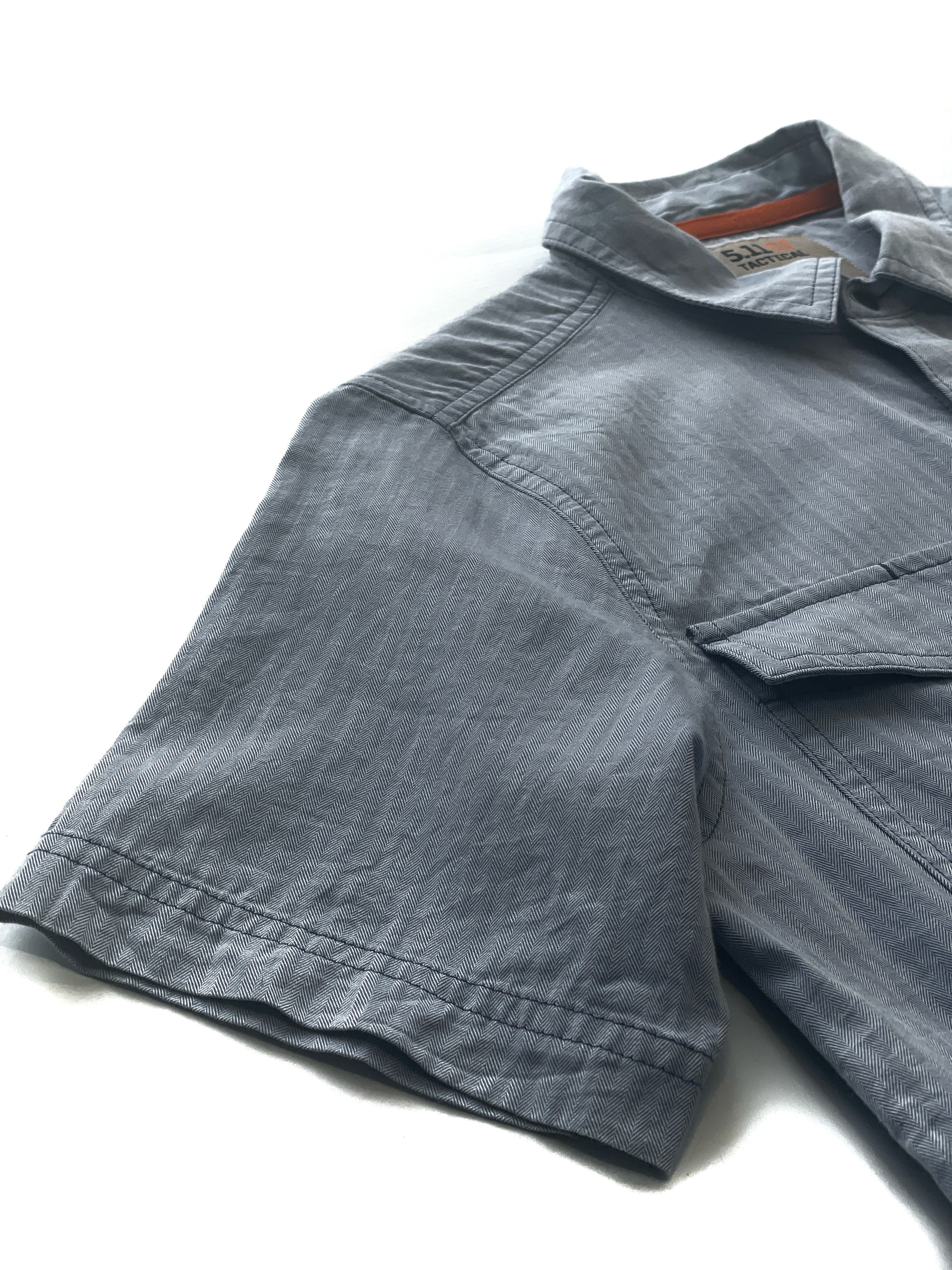 5.11 Tactical Camisa Manga Corta Gris — Talla S