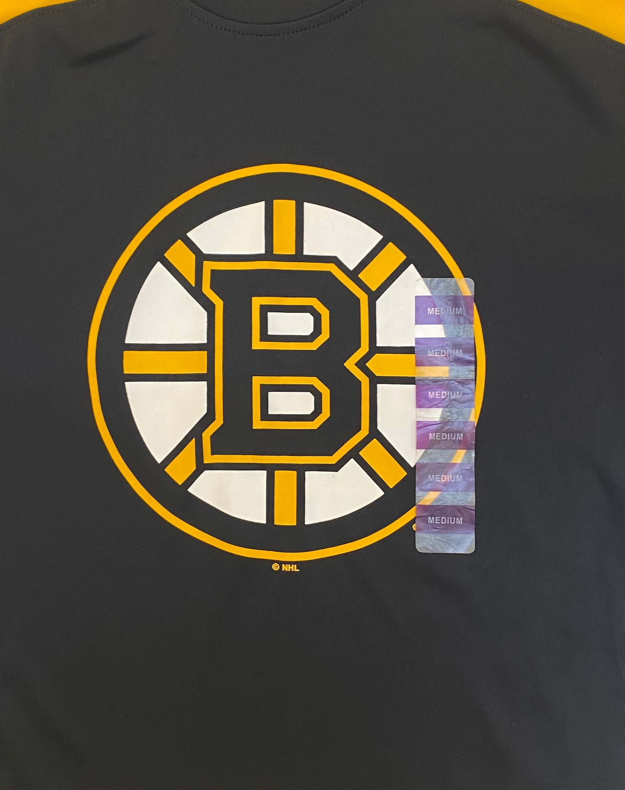 Buso NHL Boston Bruins  — Negro/Amarillo