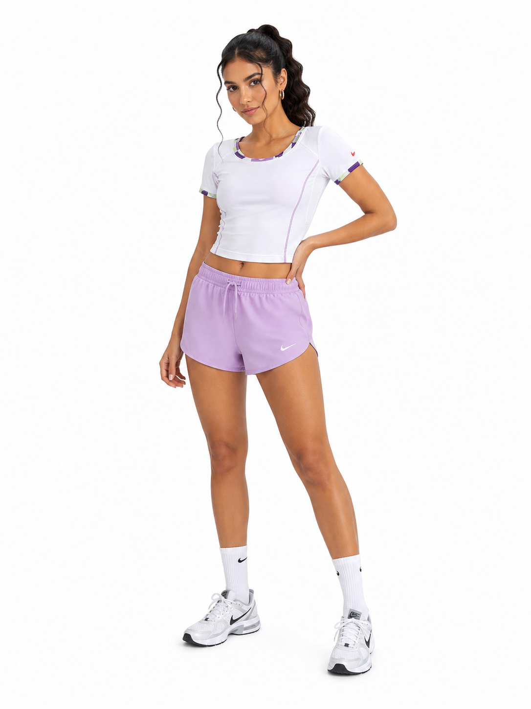 Blusa Nike Dri-FIT Blanca