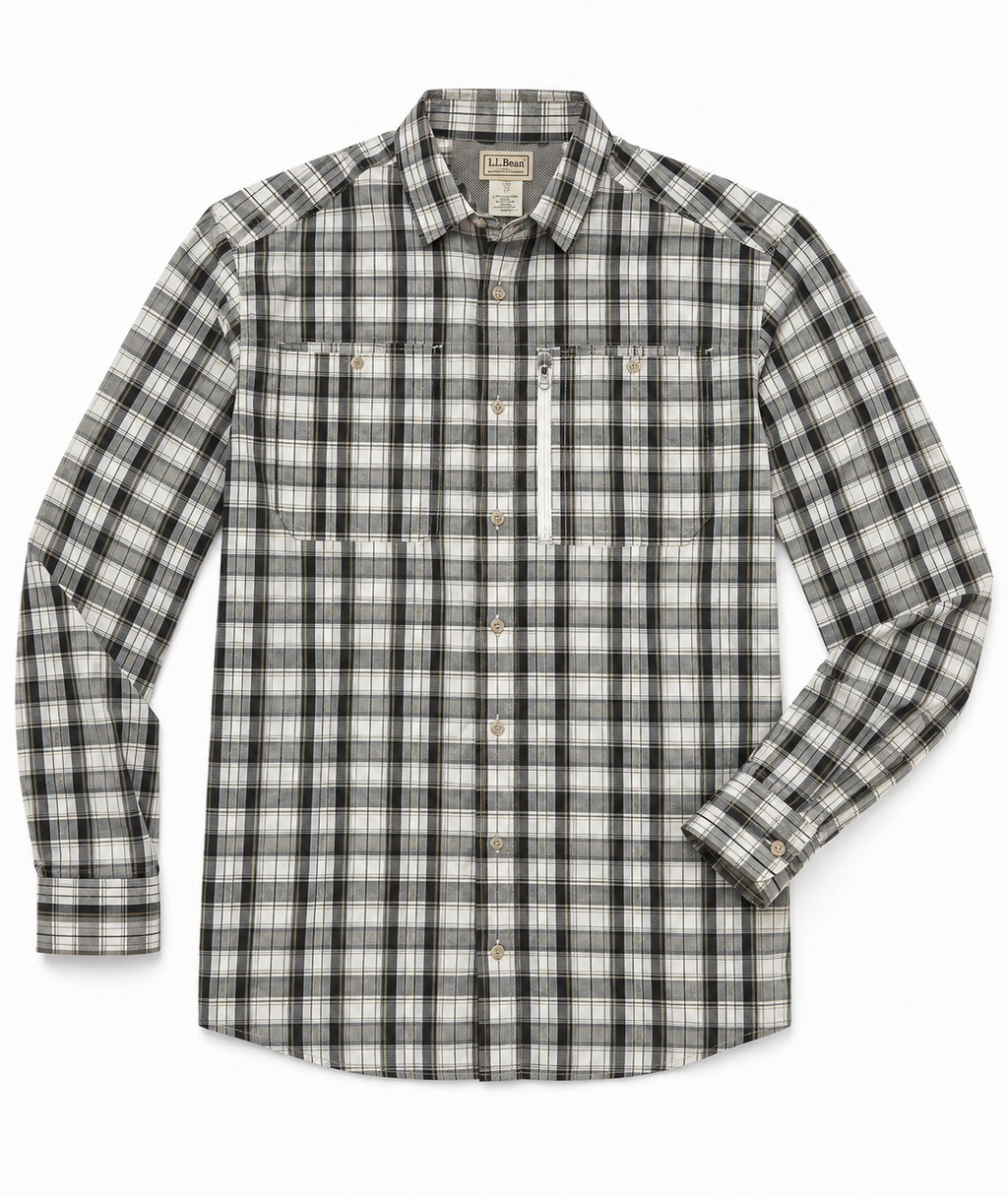 Camisa  L.L. Bean A Cuadros