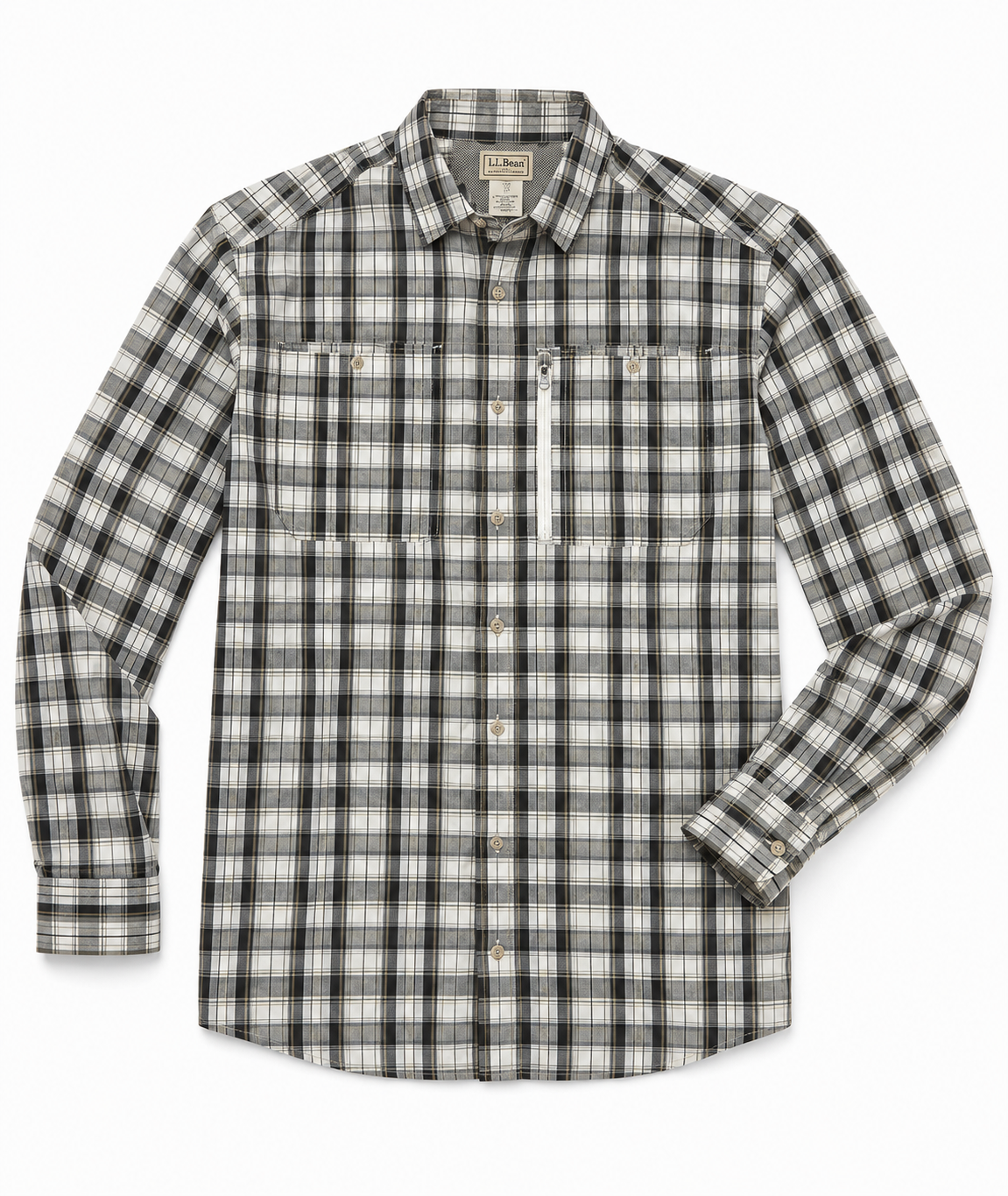Camisa  L.L. Bean A Cuadros