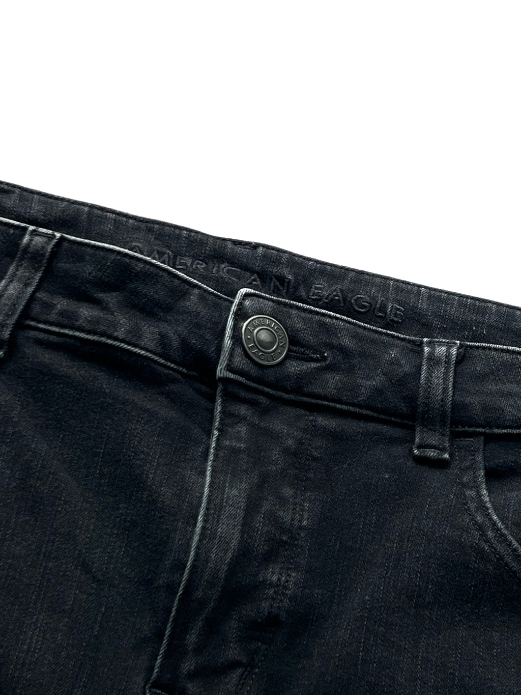 Jean American Eagle Dream Stretch Negro grisáceo