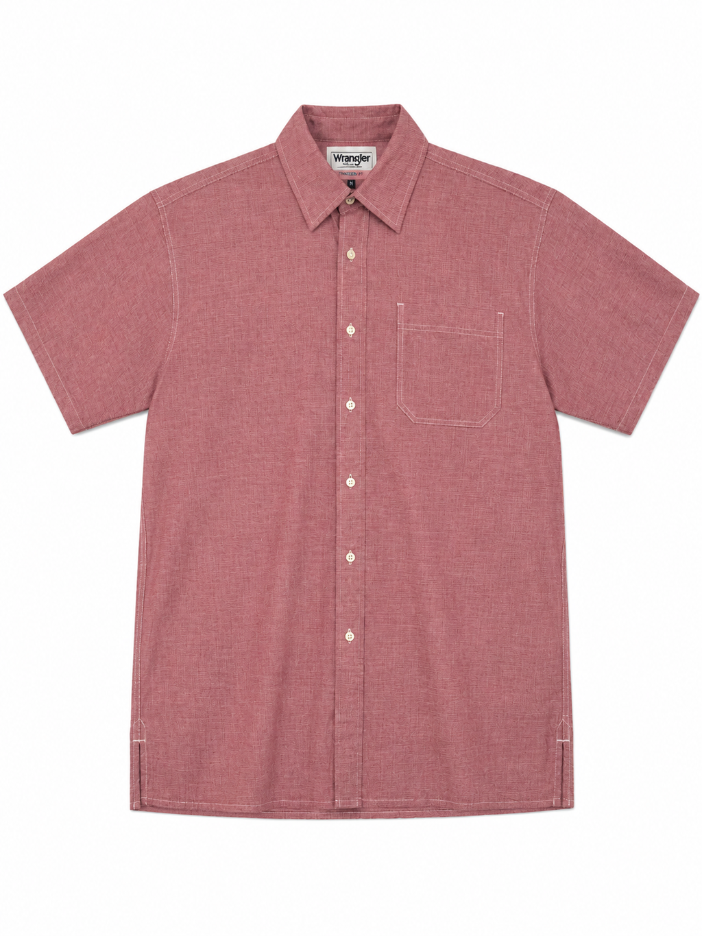 Camisa Wrangler Cuadros Rojos
