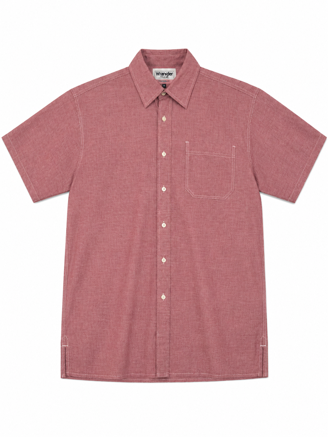 Camisa Wrangler Cuadros Rojos