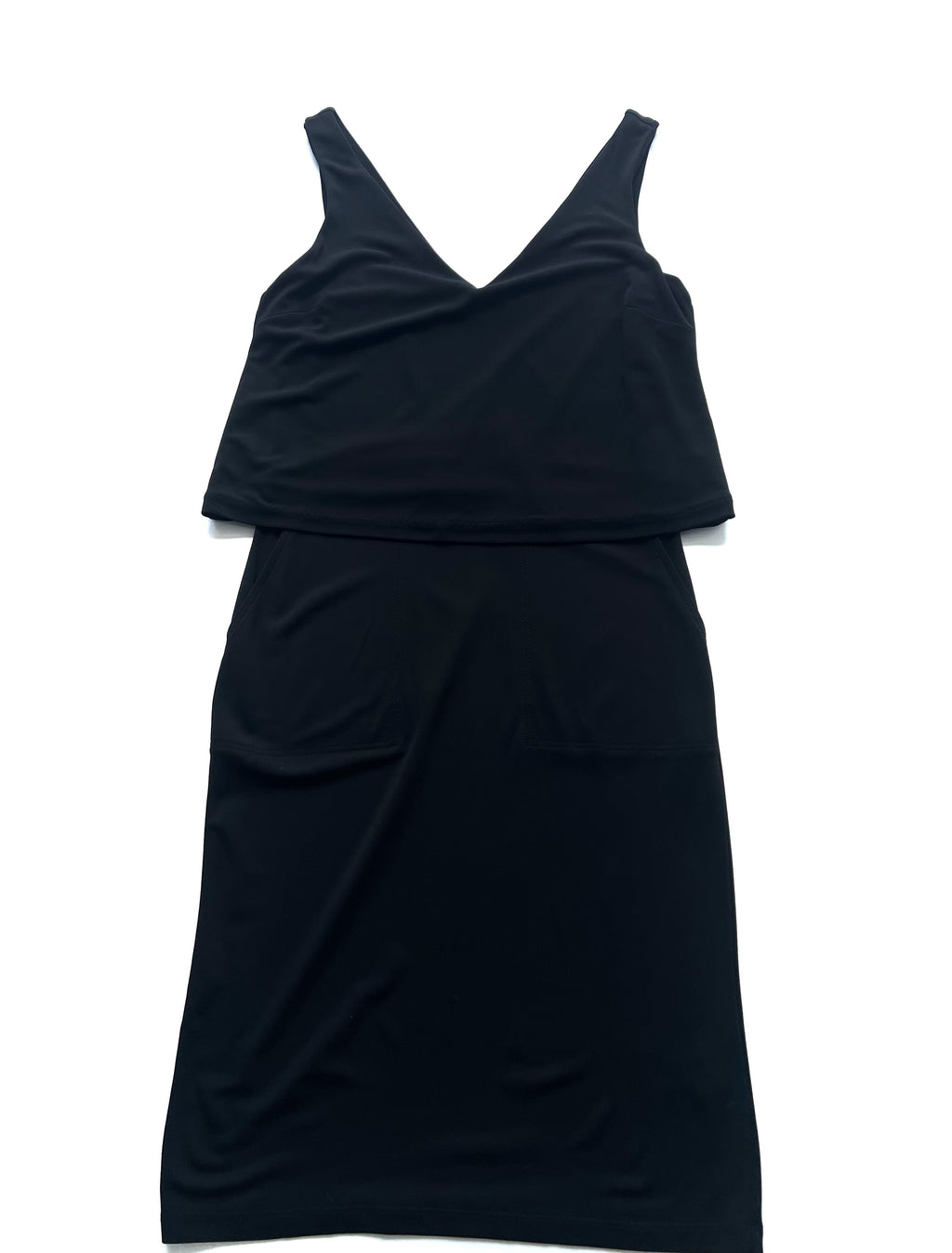 Vestido Midi Ralph Lauren — Negro