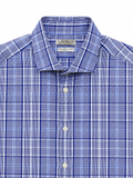 Camisa Lauren Ralph Lauren Cuadros Azul Slim Fit Manga Larga