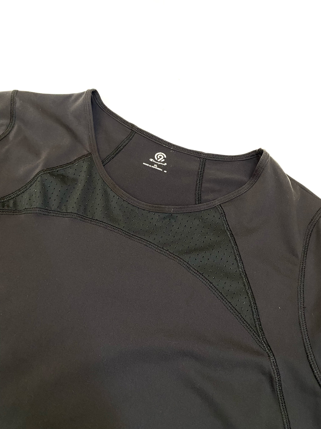 Camiseta Champion Deportiva negra