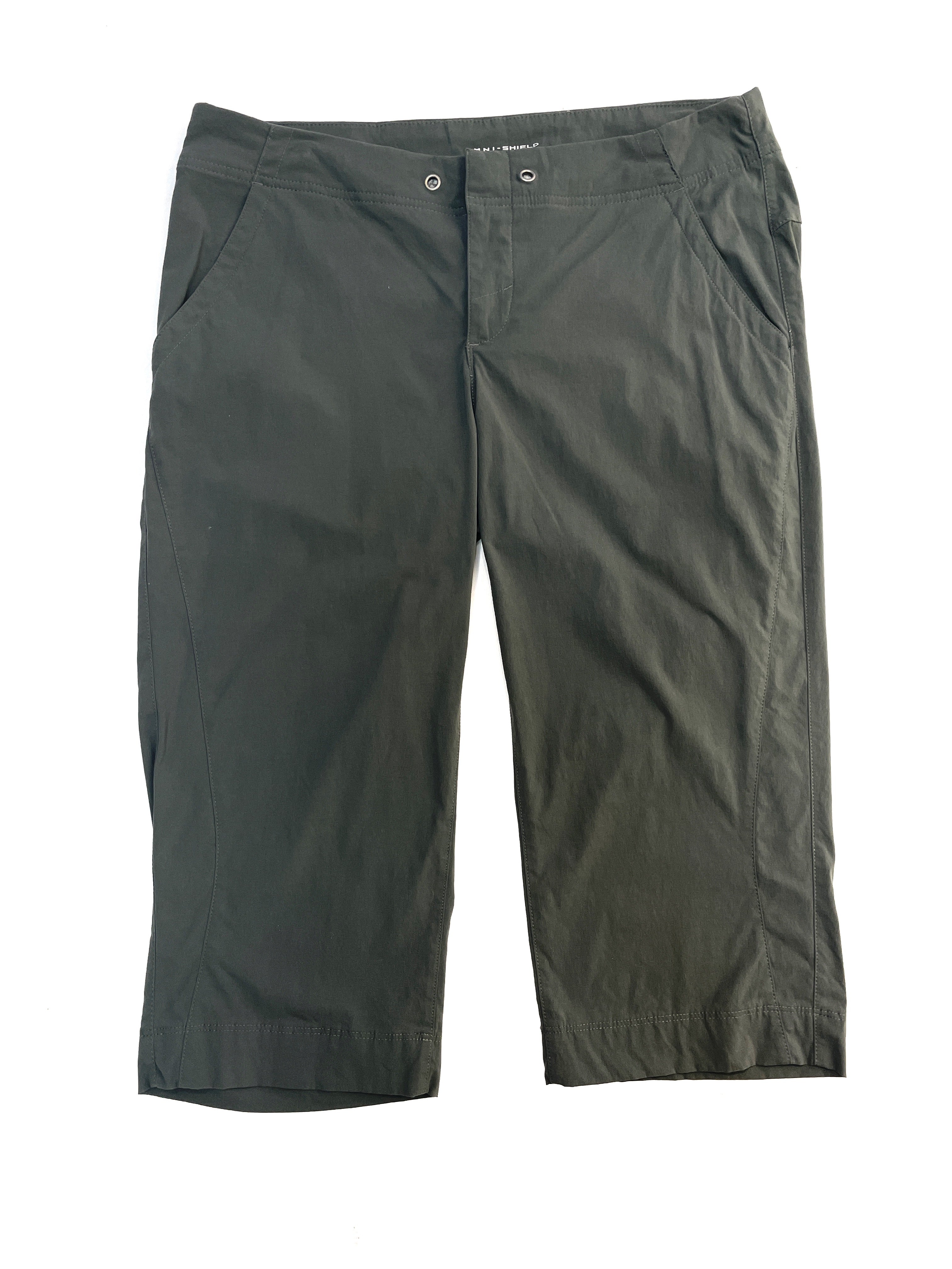 Pantalón Capri Columbia Verde Oliva