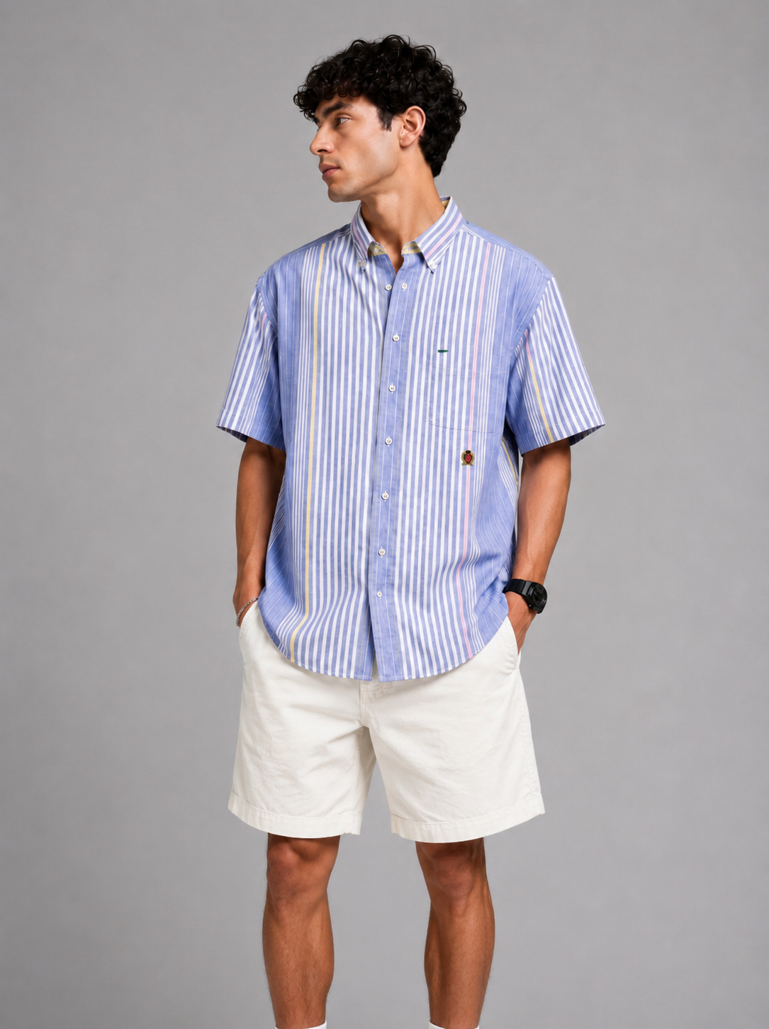 Camisa Tommy Hilfiger Rayas Azul