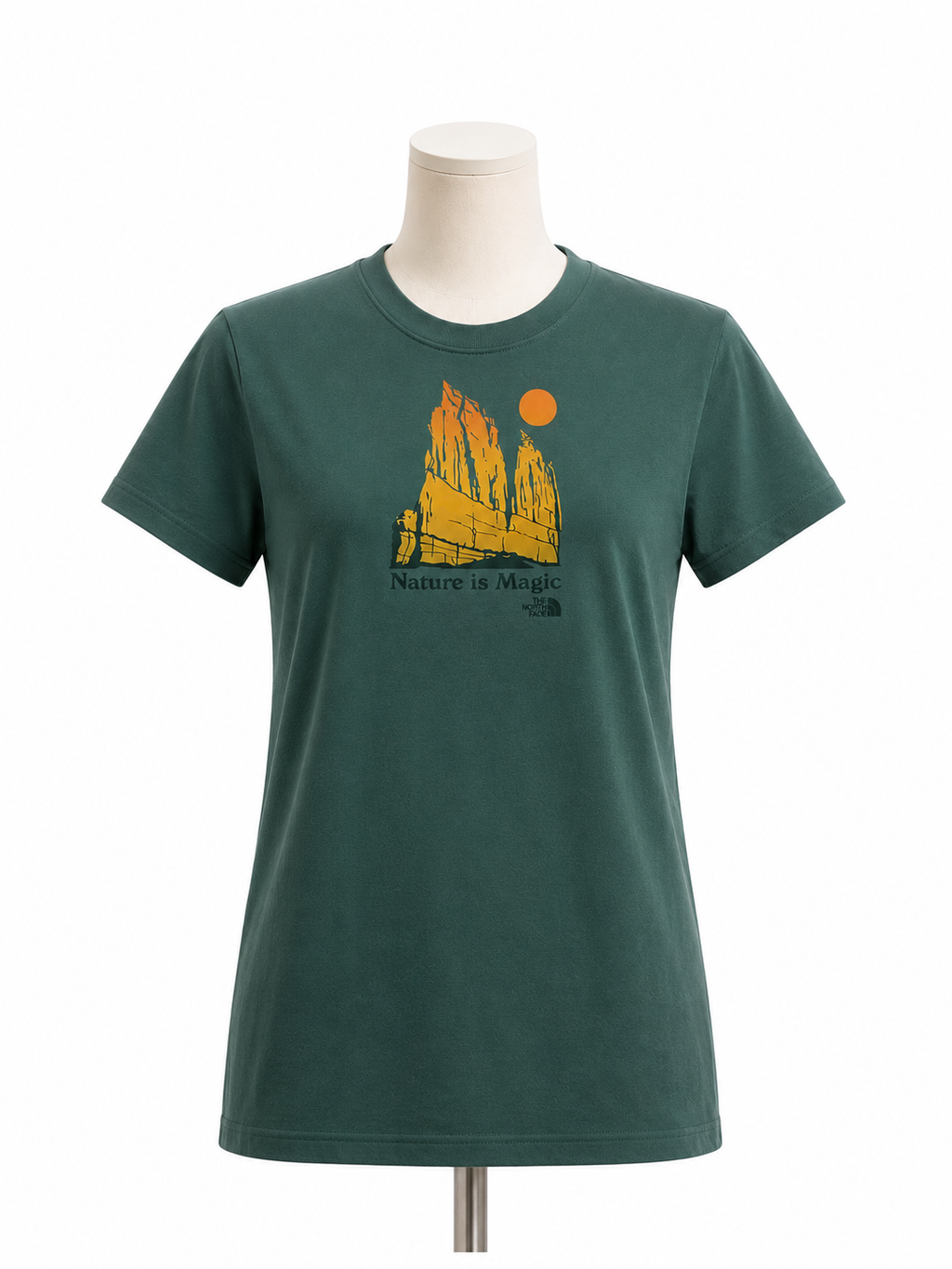 Camiseta The North Face verde