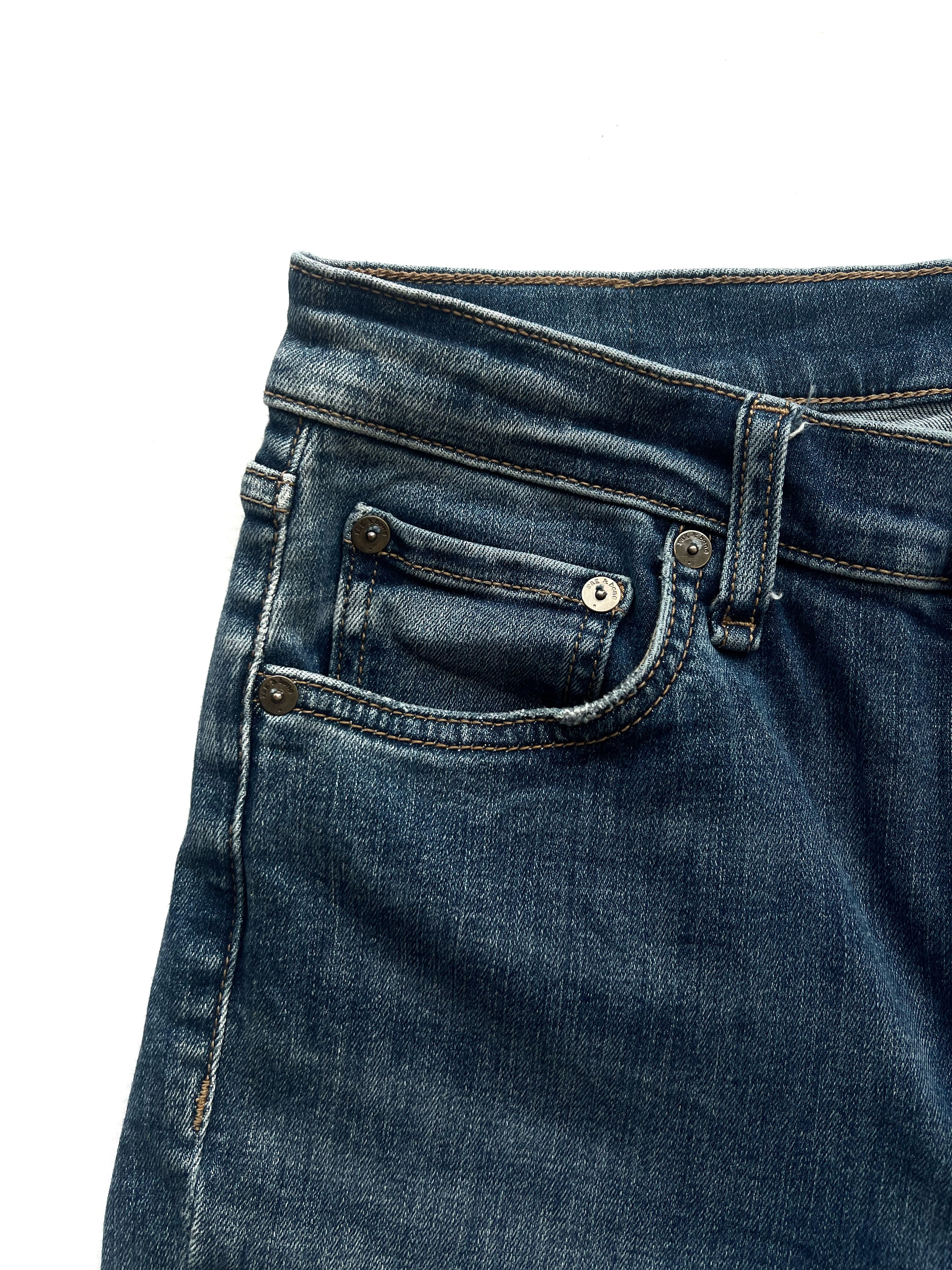 Jean Rag & Bone Azul Oscuro